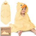 KeaBabies Playpals Duck Hooded Baby Bath Towel - Towel