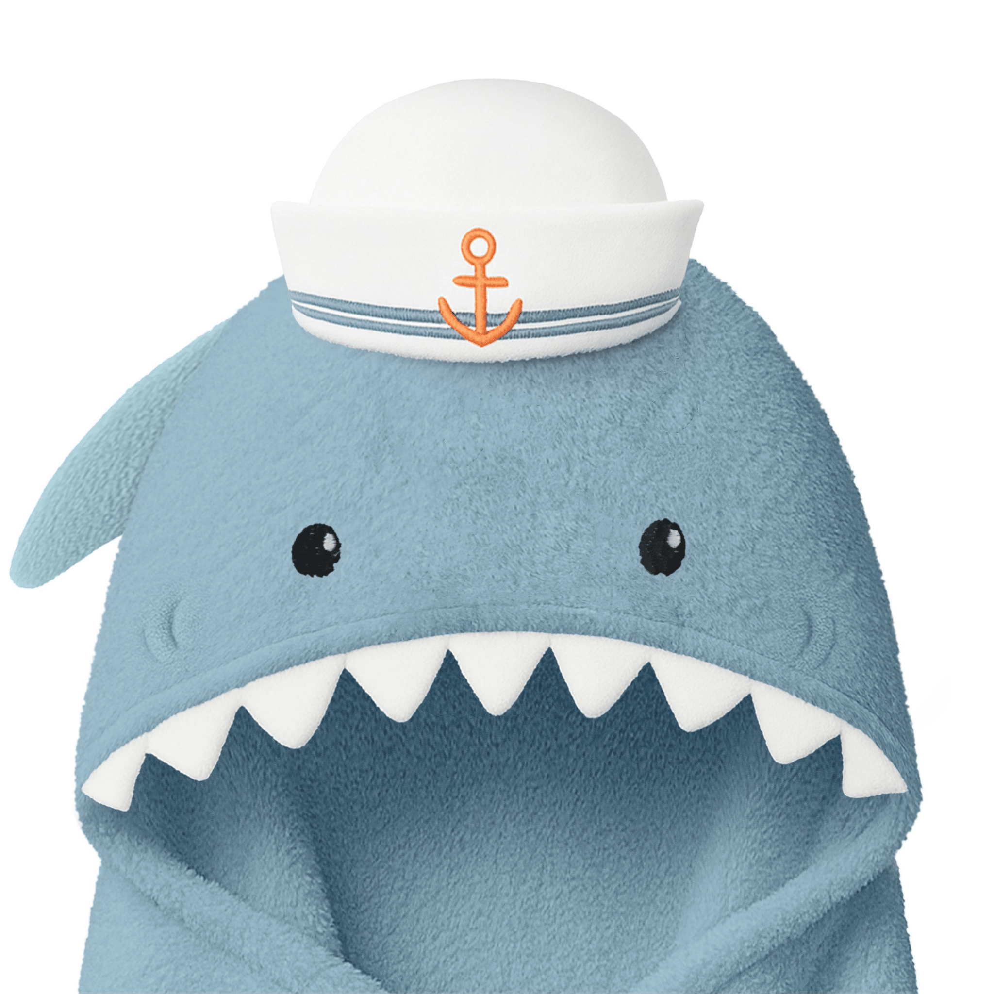 KeaBabies Playpals Sharky Hooded Baby Bath Towel - Towel