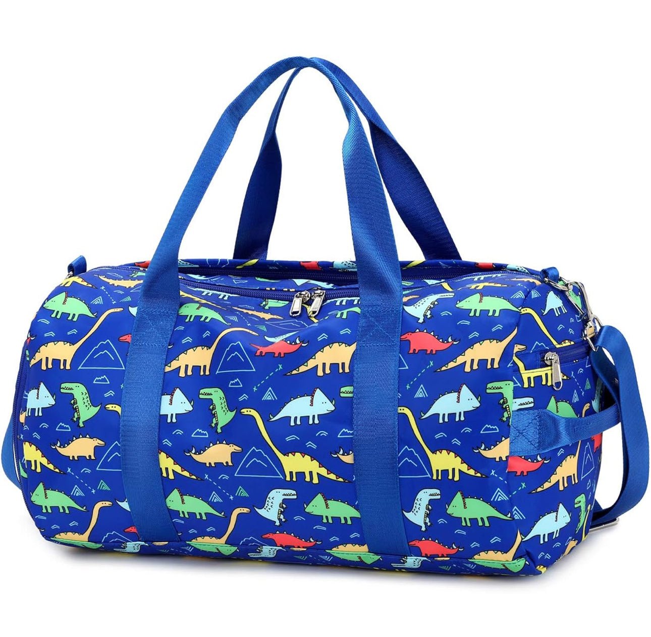 Kids Duffle Bag with Dinosaurs - Blissful Bundlz