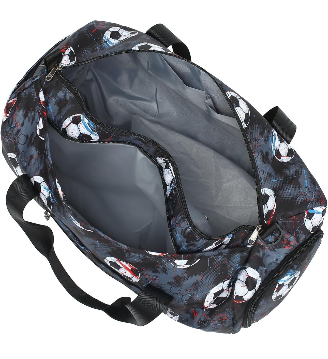 Kids Duffle Bag with Soccer Balls - Blissful Bundlz