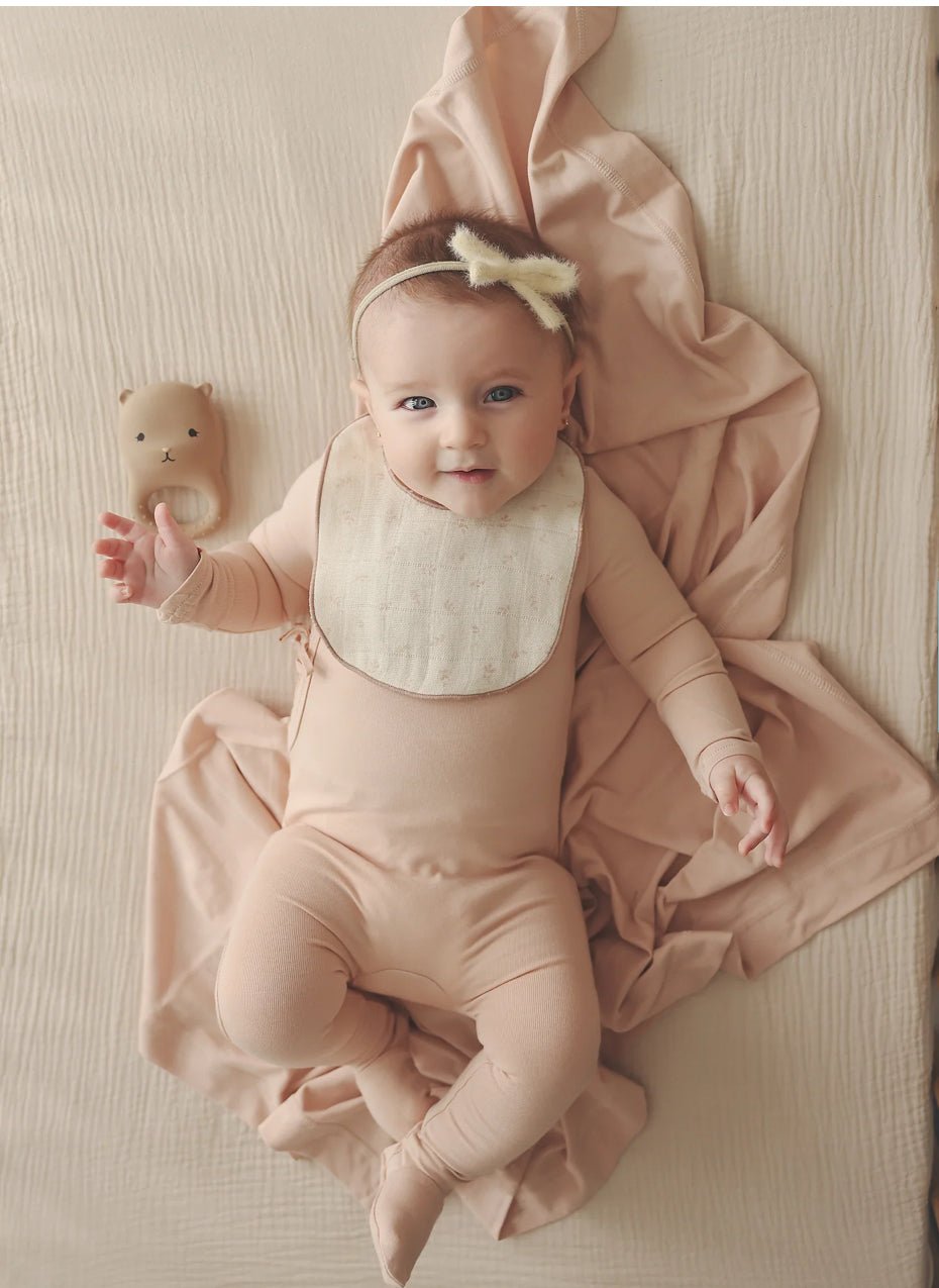 Lilette Muslin Twig Bib - Blissful Bundlz