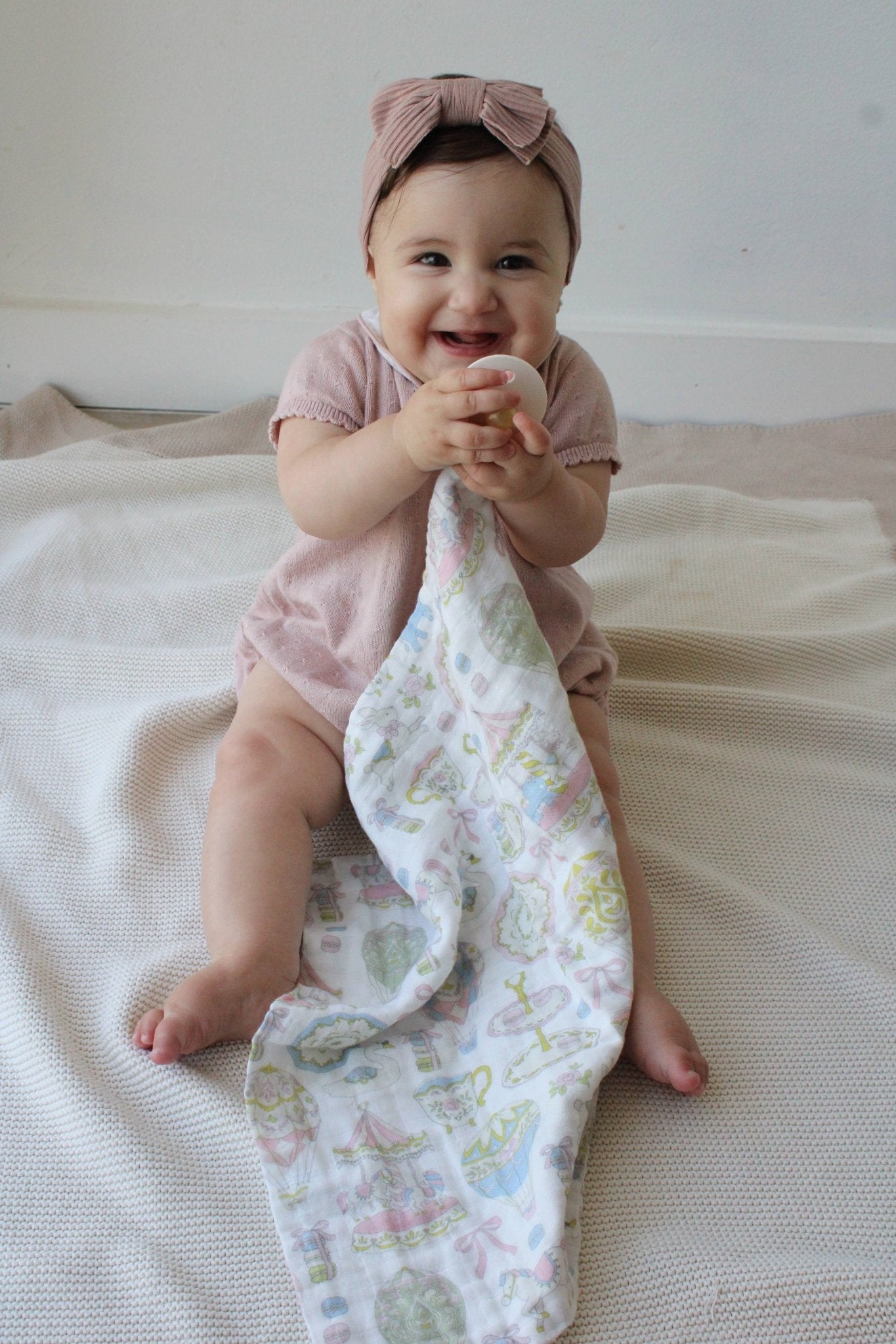 Little Threads Label Dreamy Carousel Lovey - Lovey