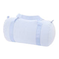 Mint - Baby Blue Seersucker Medium Duffle Bag - Duffle Bag