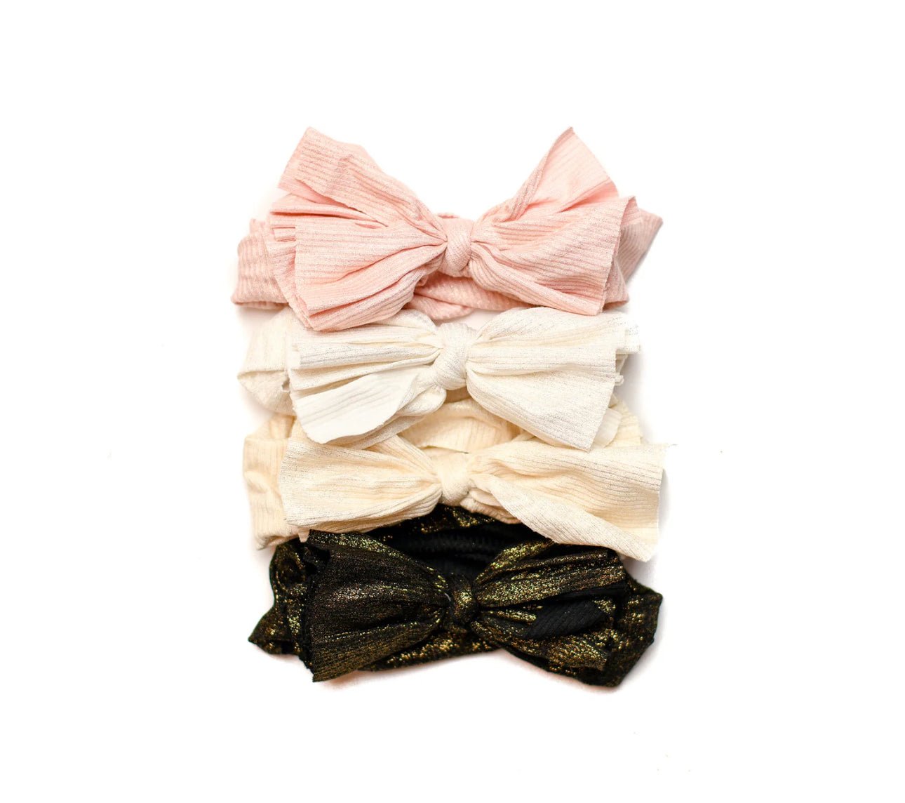 Nicsessories Butter Soft Shimmer Baby & Toddler Bow Headband - Blissful Bundlz