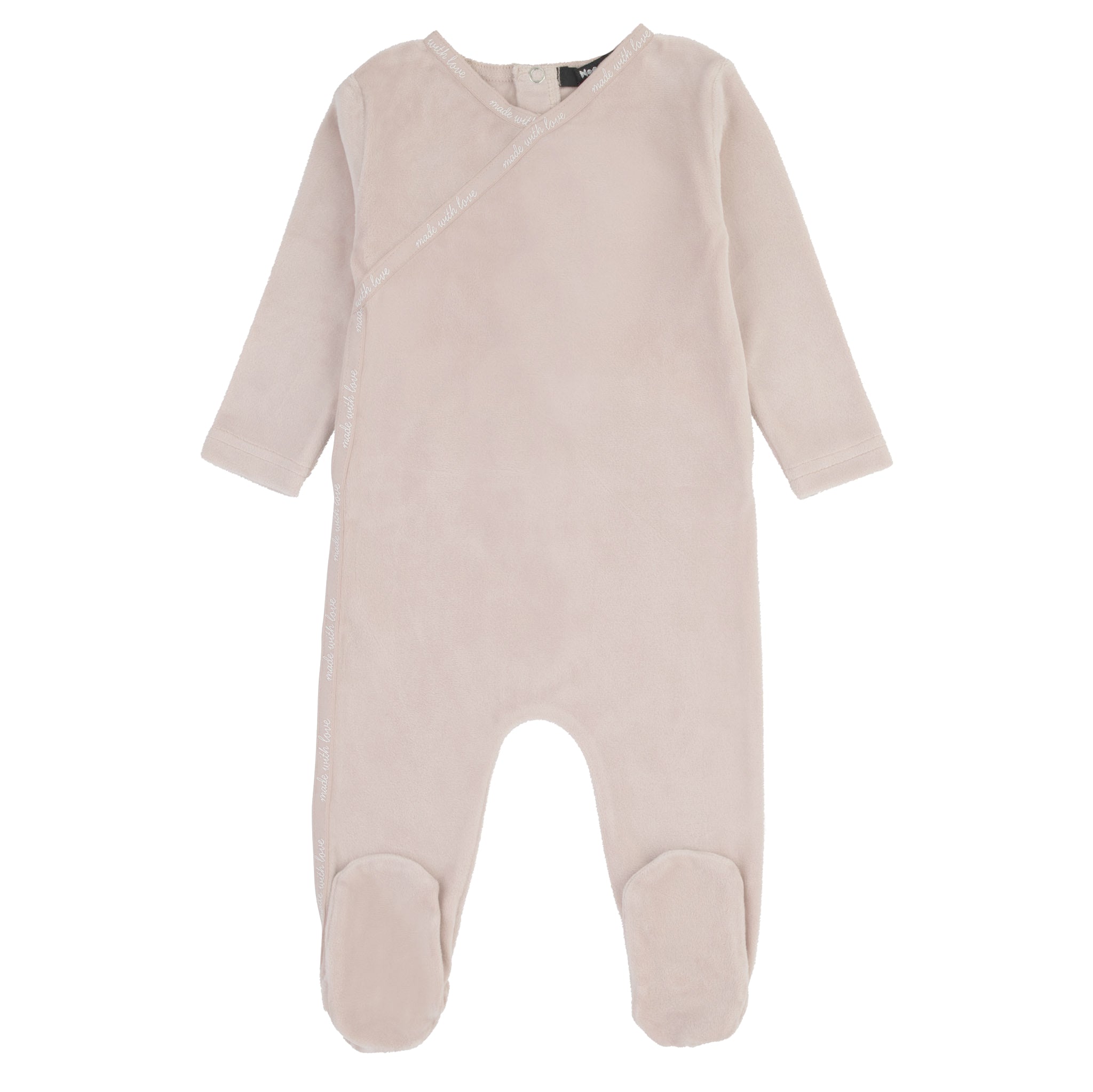 Noggi Velour Wrap 3 Piece Footie Set - Blissful Bundlz