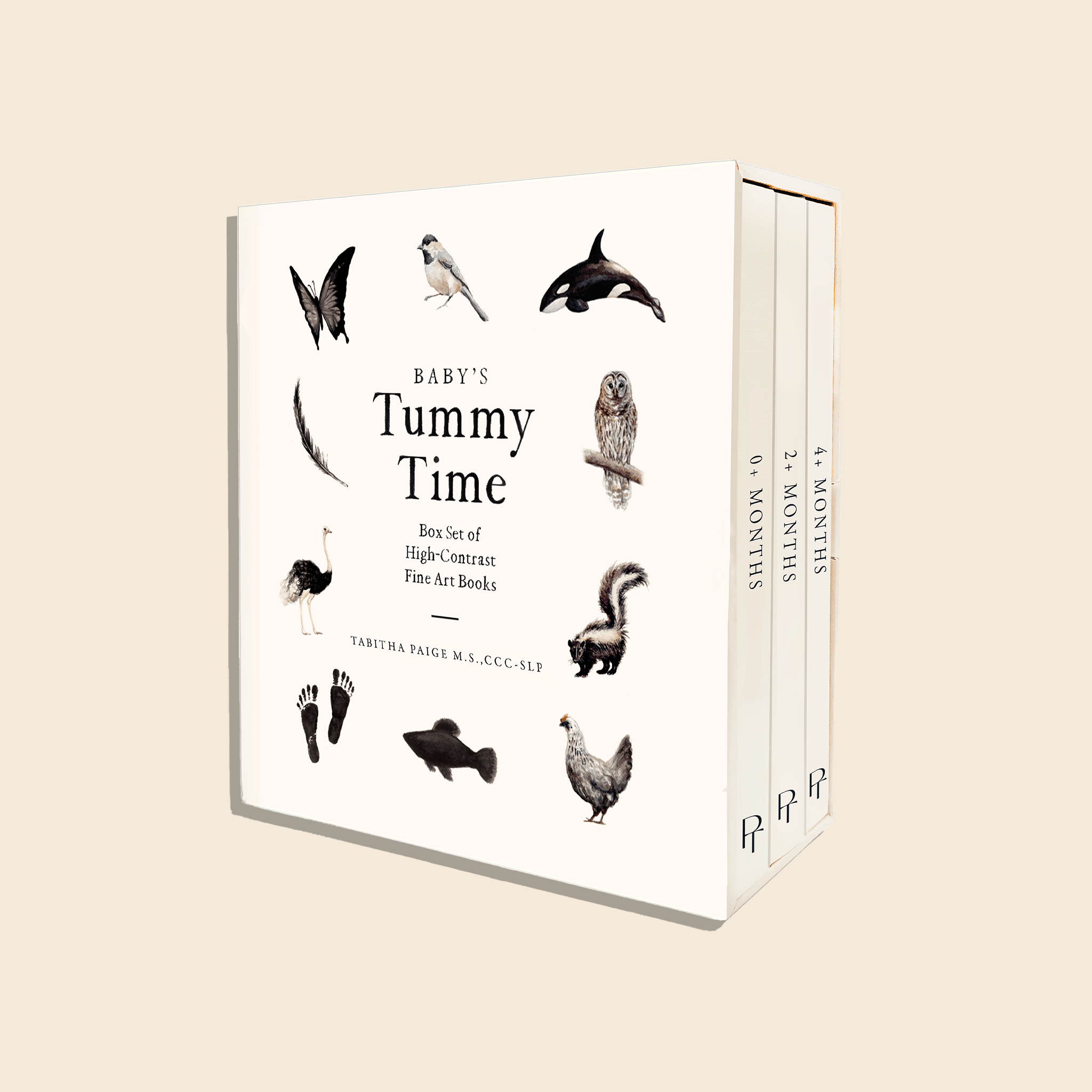 Paige Tate & Co. Baby's Tummy Time Book Box Set - Books