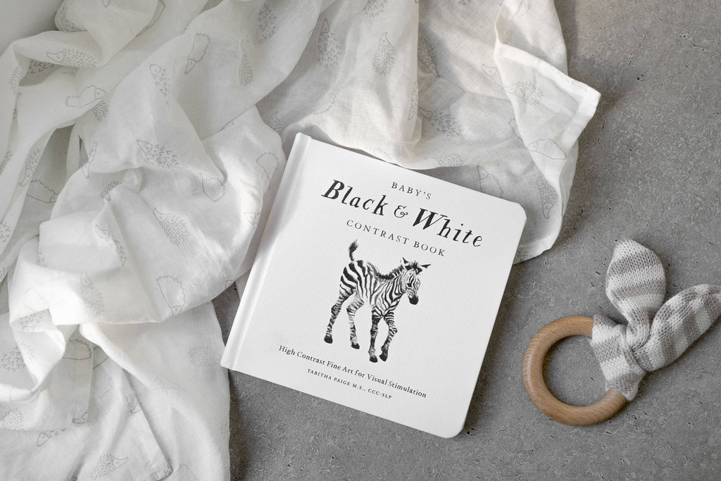 Paige Tate & Co. Black and White Contrast Book for Baby - Books