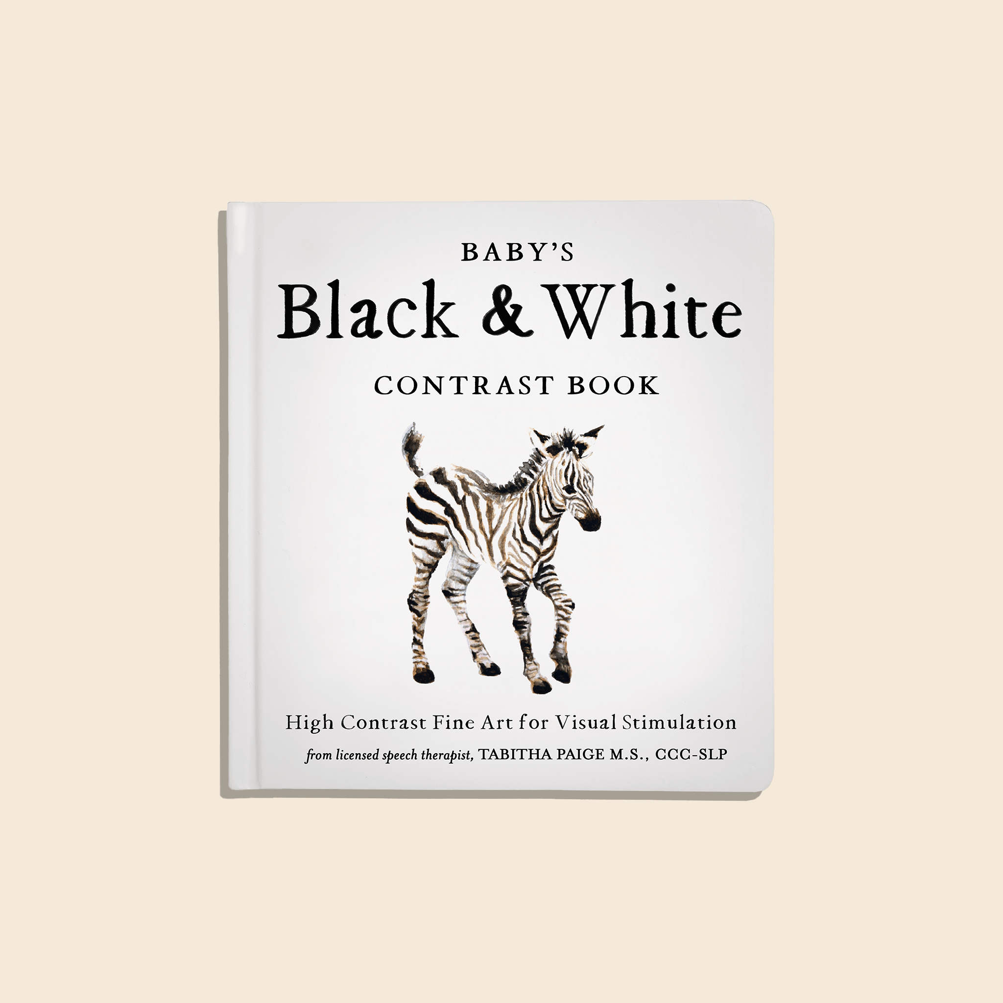 Paige Tate & Co. Black and White Contrast Book for Baby - Books