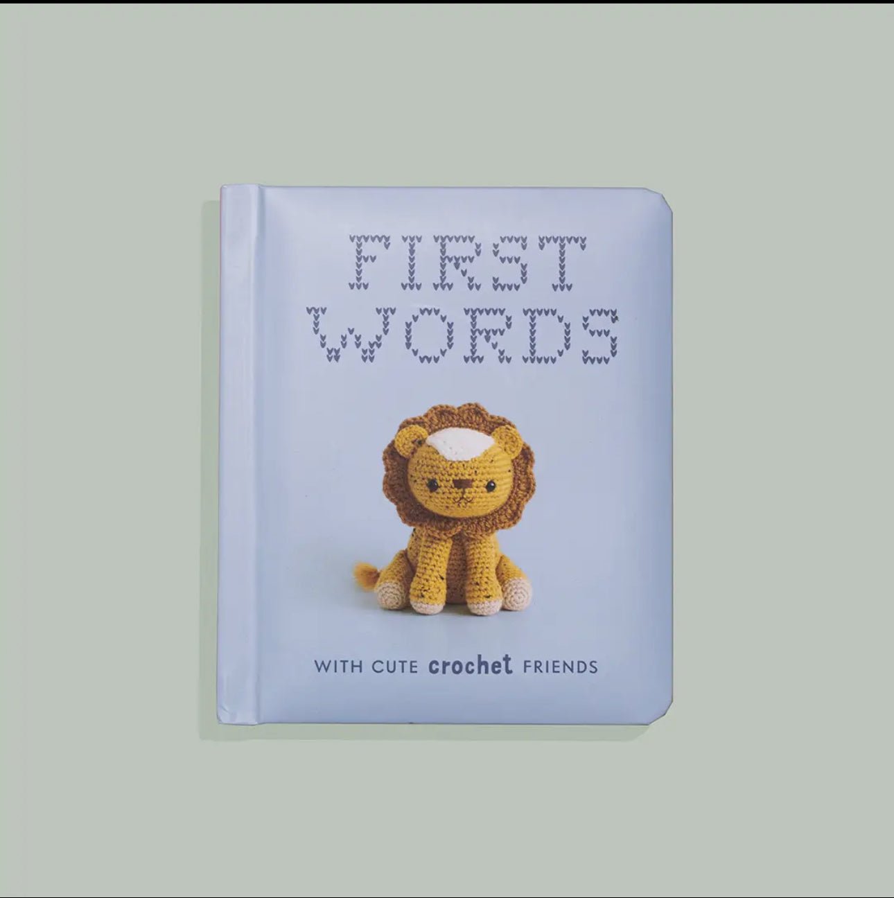 Paige Tate & Co. - First Words with Cute Crochet Friends (Baby Board Book) - Books