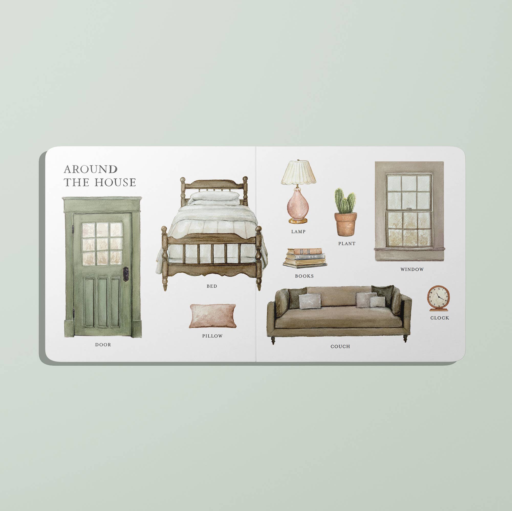 Paige Tate & Co. - Our Big Book of First Words (Baby Board Book) - Books