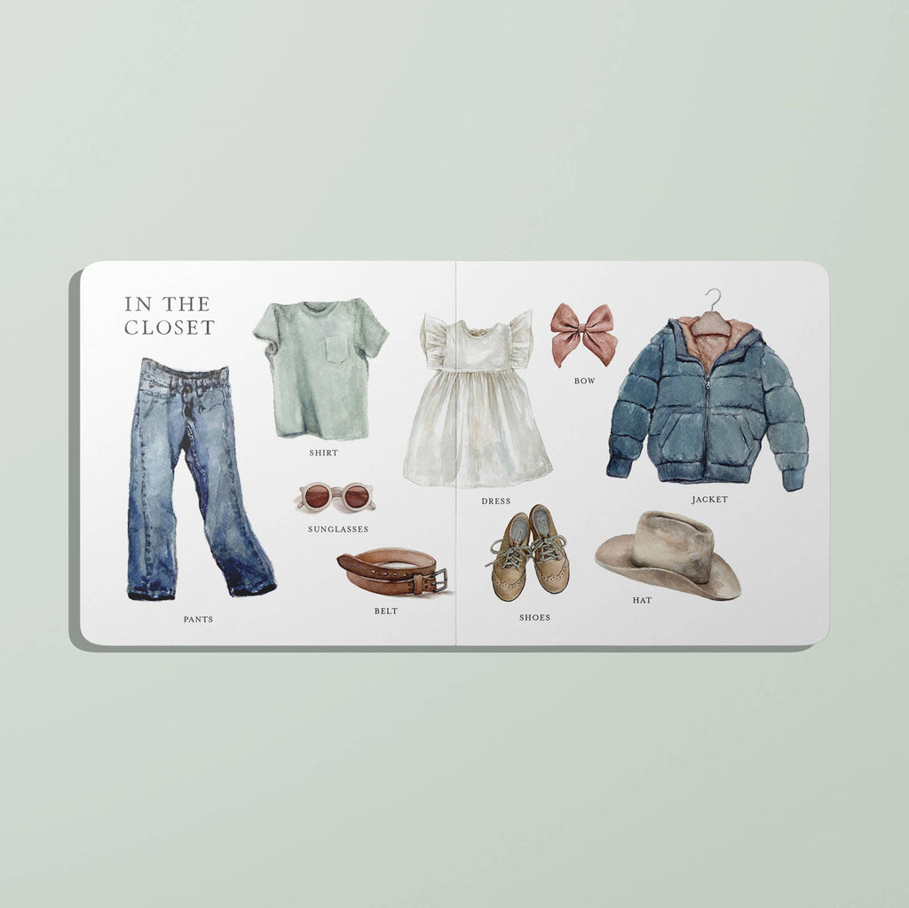 Paige Tate & Co. - Our Big Book of First Words (Baby Board Book) - Books