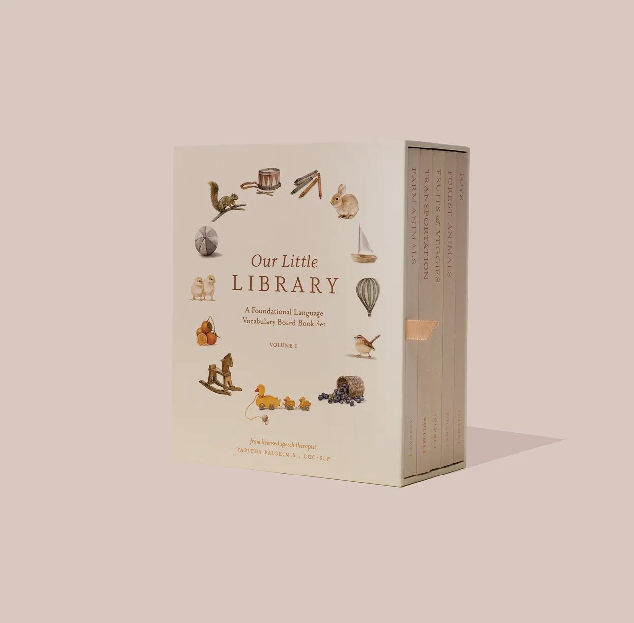 Paige Tate & Co. - Our Little Library Vol. 1 (5 Board Books) - 