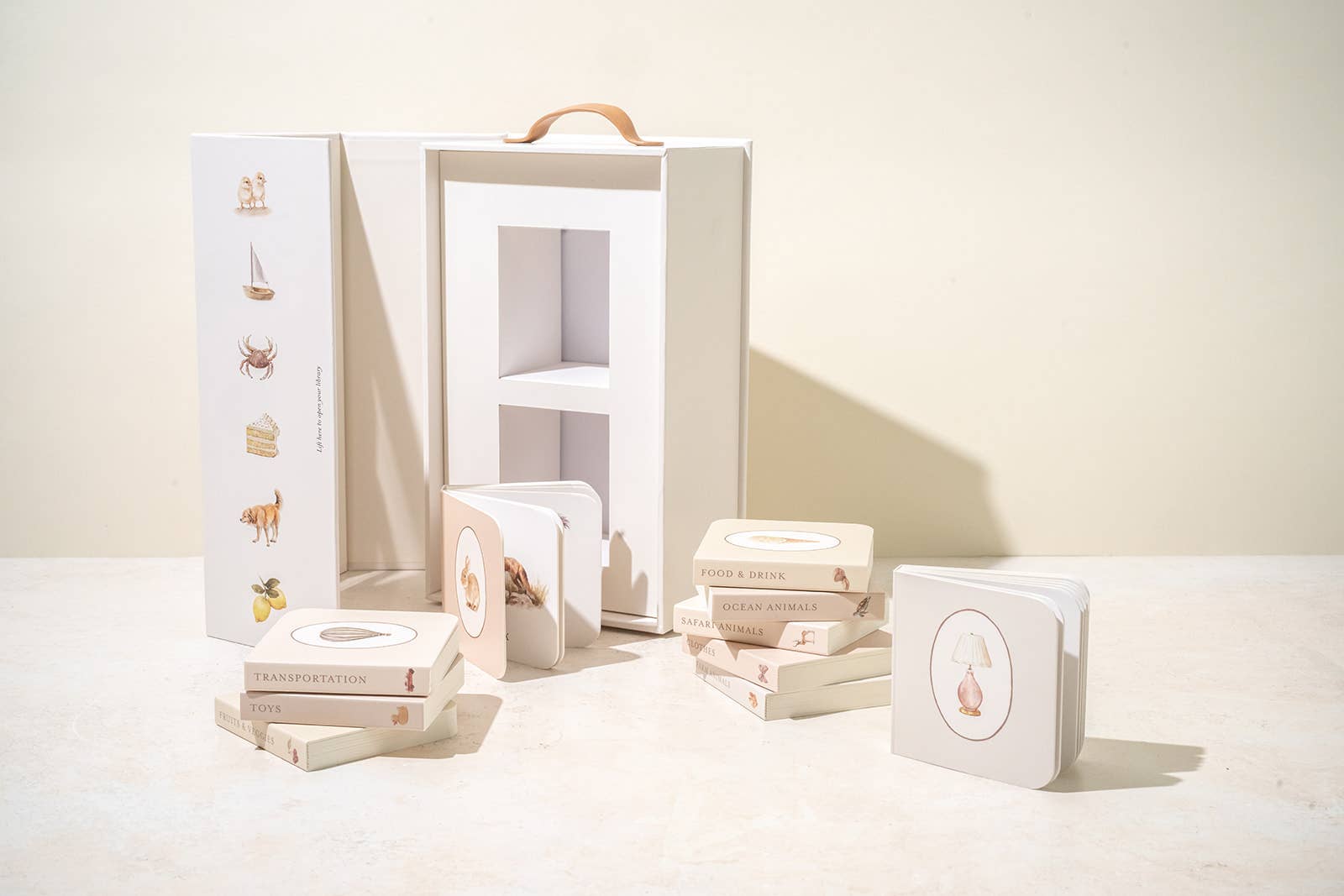 Paige Tate & Co. - Our Very Little Library Board Book Set (10 Mini Board Books) - Books