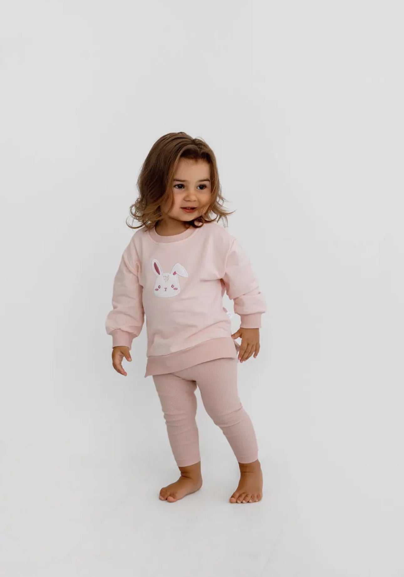 Pouf Baby Bunny Sherpa Set - Pink - Blissful Bundlz