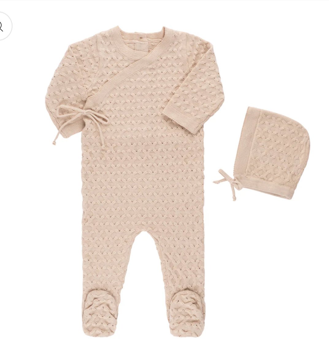 Tricot Bebe Honeycomb 3Pc Set - Blissful Bundlz