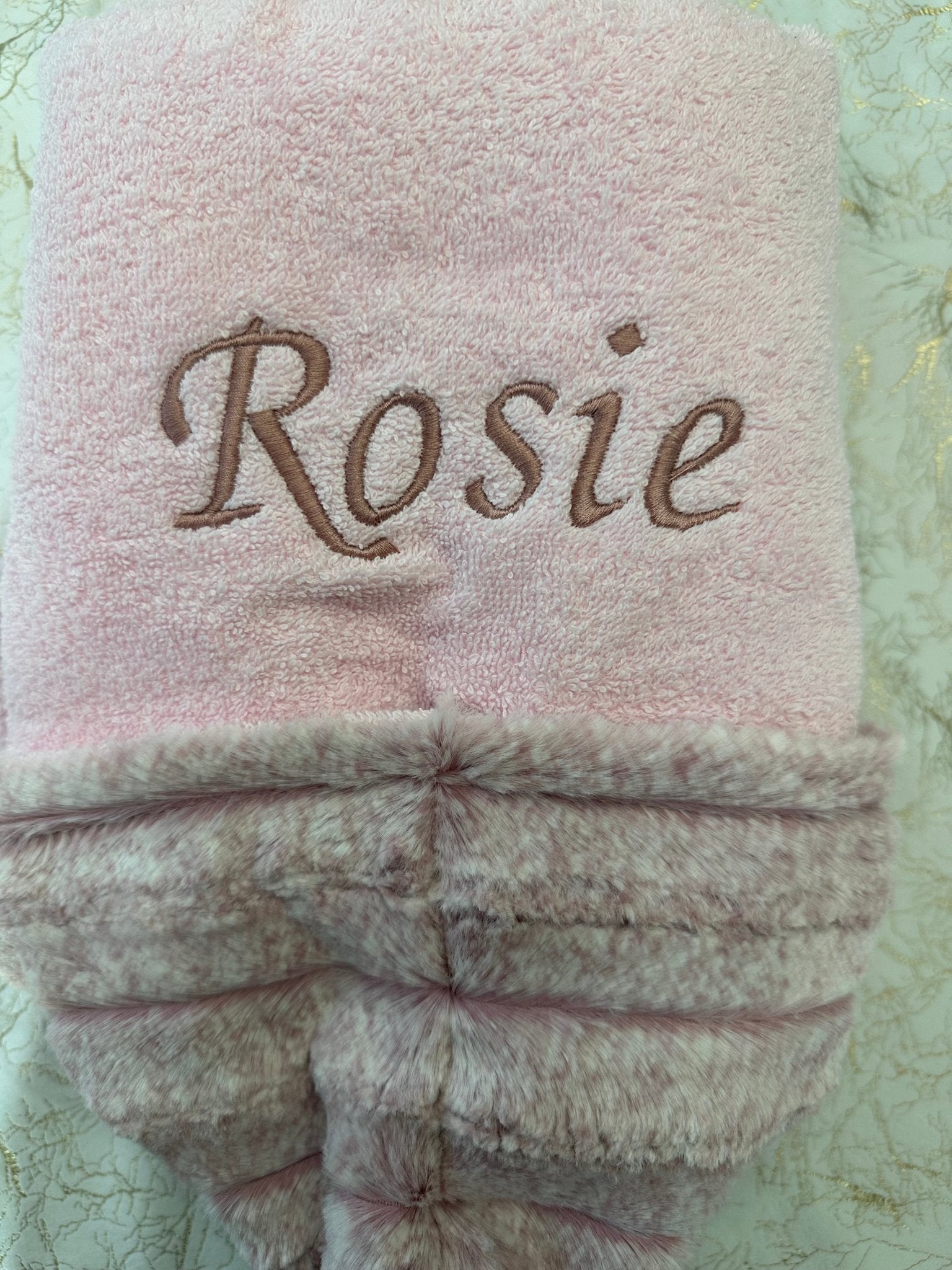 Winx + Blinx Chinchilla Pink Hooded Towel - Towel