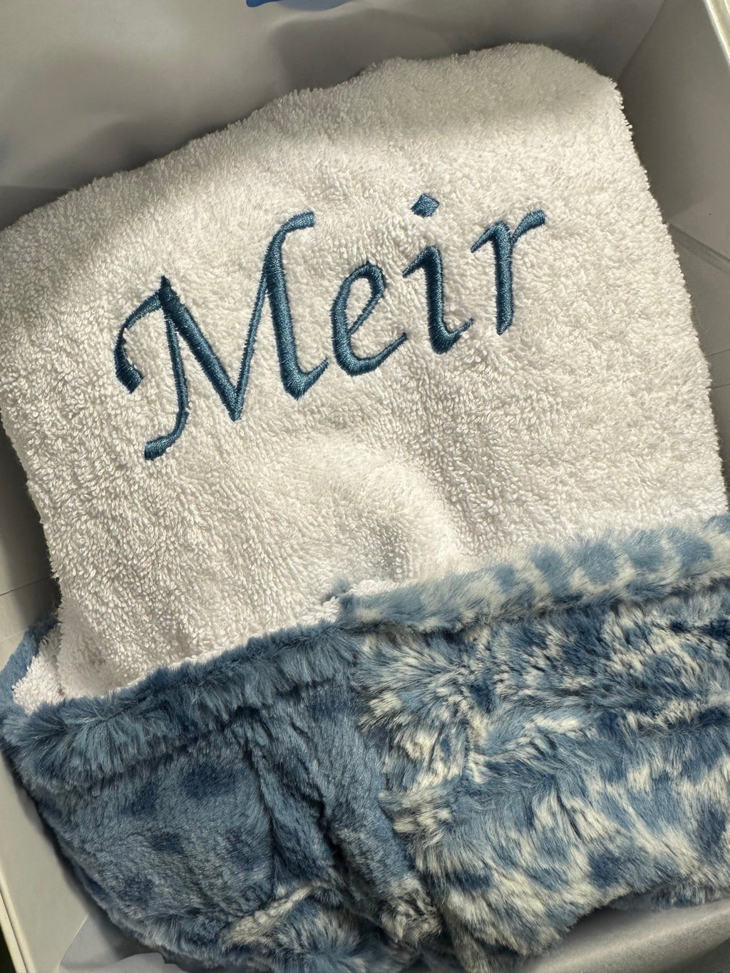 Winx + Blinx Cibirian Sky Fuzzy Hooded Baby Towel - Blissful Bundlz