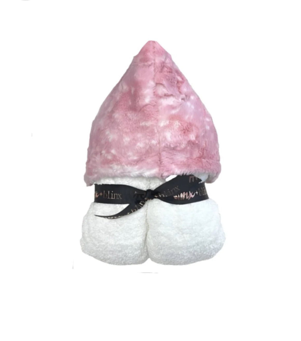 Winx + Blinx Doe Woodrose Fuzzy Hooded Baby Towel - Blissful Bundlz