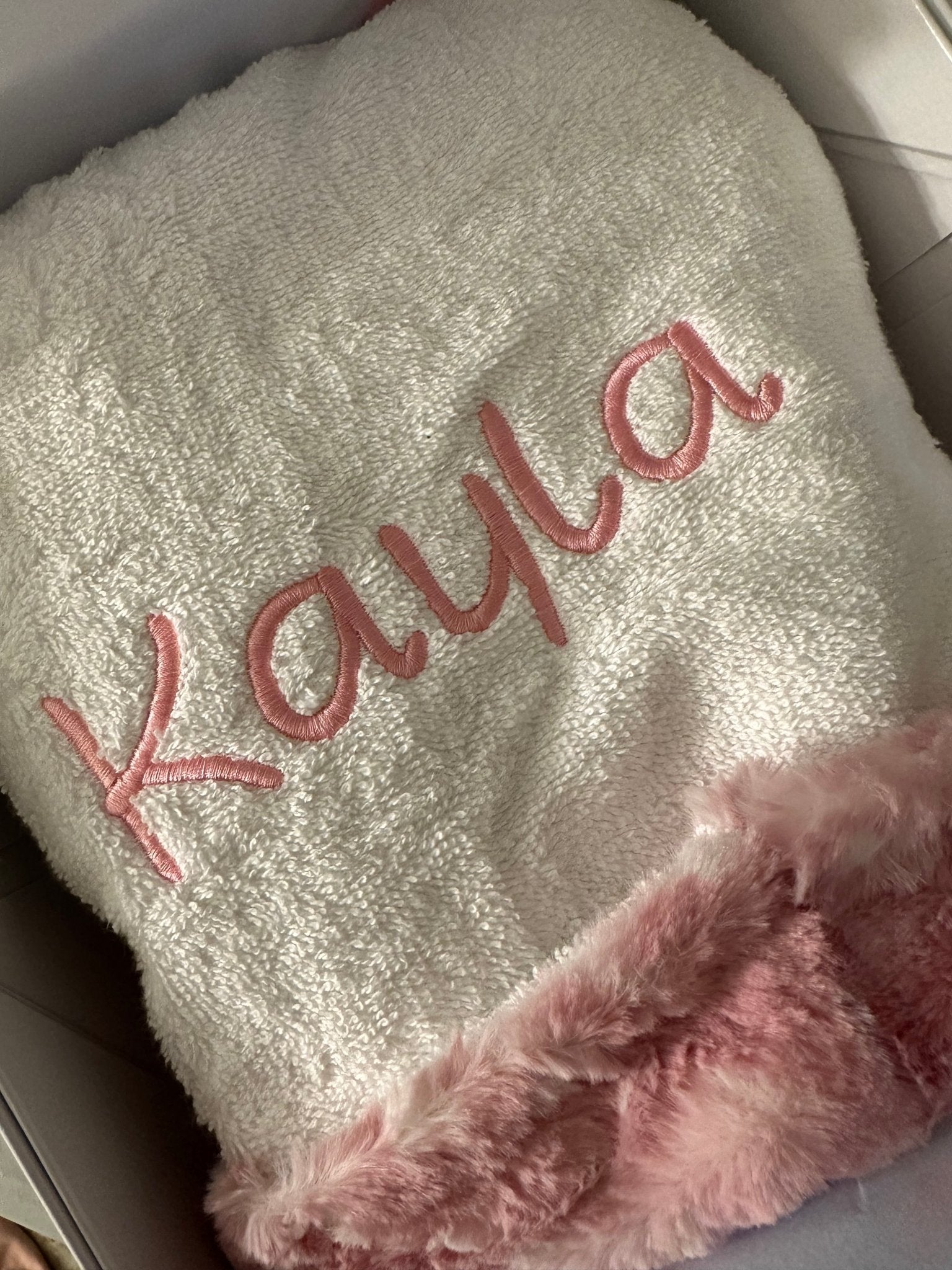 Winx + Blinx Doe Woodrose Fuzzy Hooded Baby Towel - Blissful Bundlz