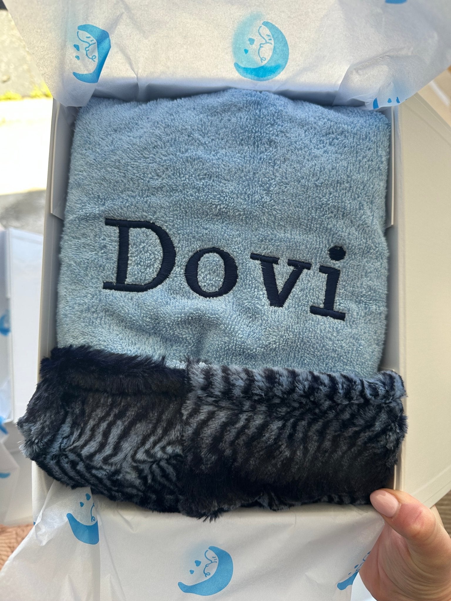 Winx + Blinx Elegant Sky Hooded Towel - Blissful Bundlz