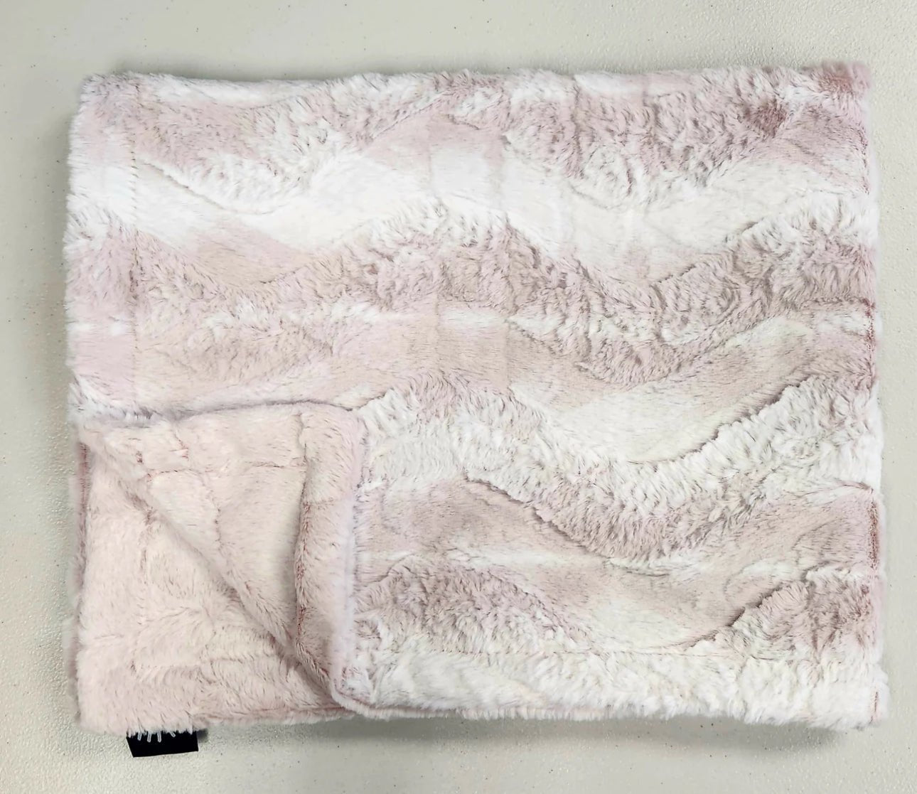 Winx + Blinx Embossed Ombré Blush Minky Baby Blanket - Blissful Bundlz