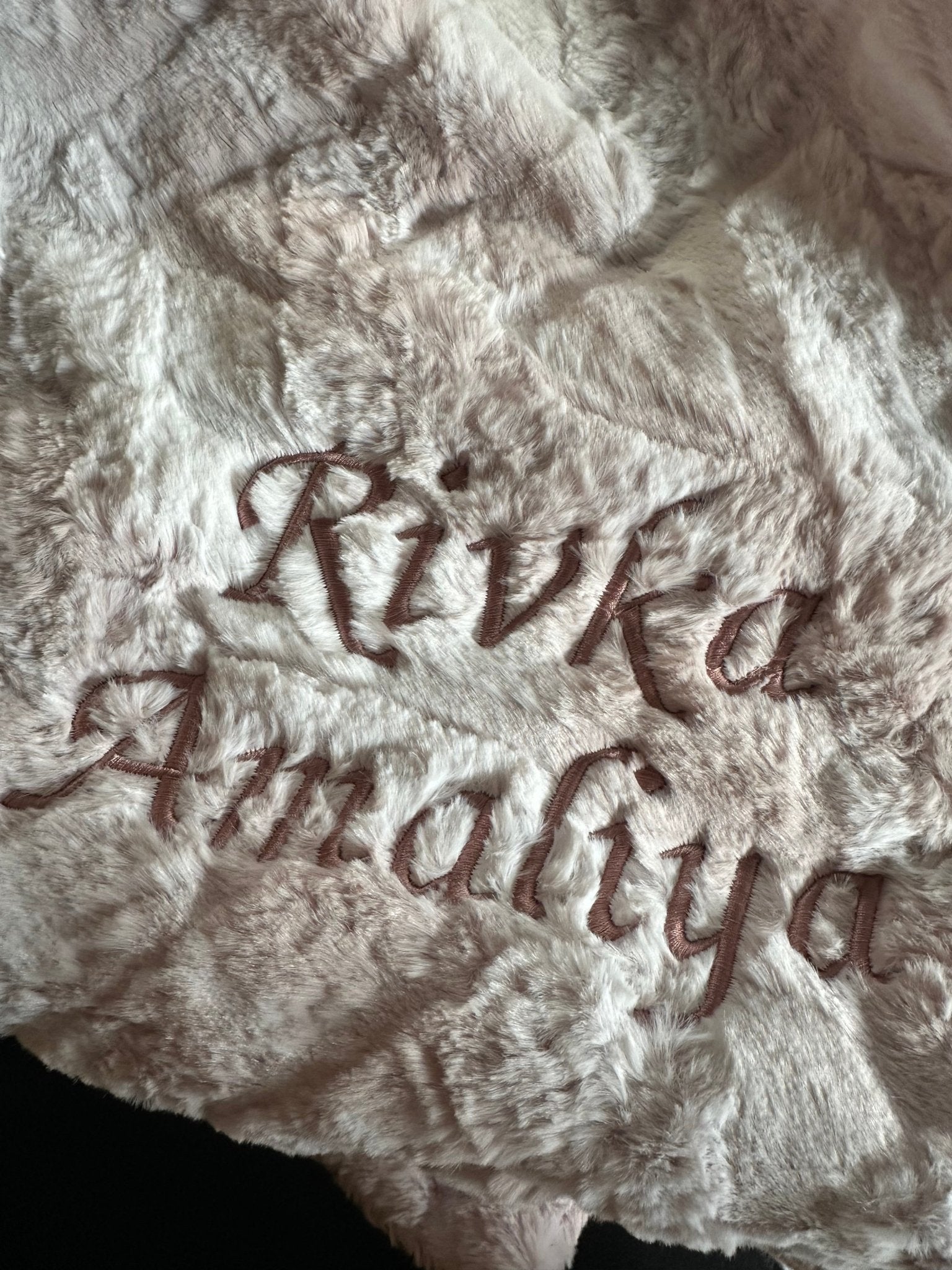 Winx + Blinx Embossed Ombré Blush Minky Baby Blanket - Blissful Bundlz