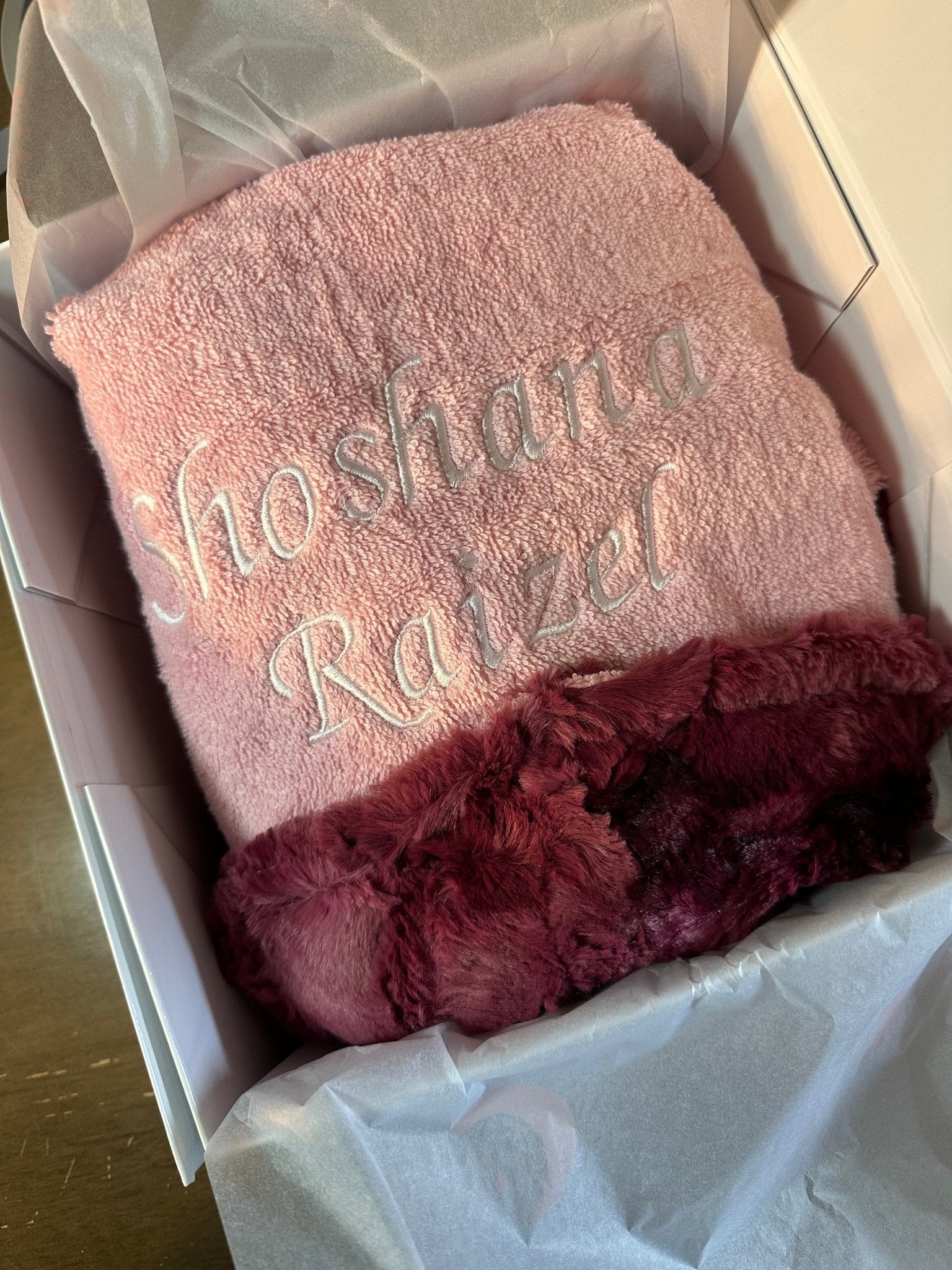 Winx + Blinx Galaxy Raspberry/Pink Hooded Towel - Blissful Bundlz