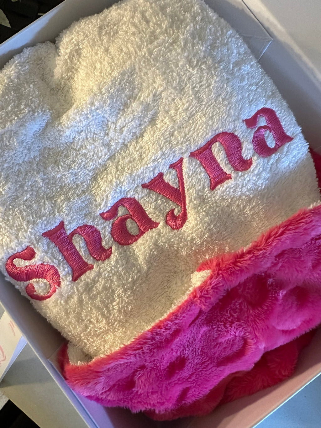 Winx + Blinx Hearts Fuzzy Hooded Baby Towel - Blissful Bundlz