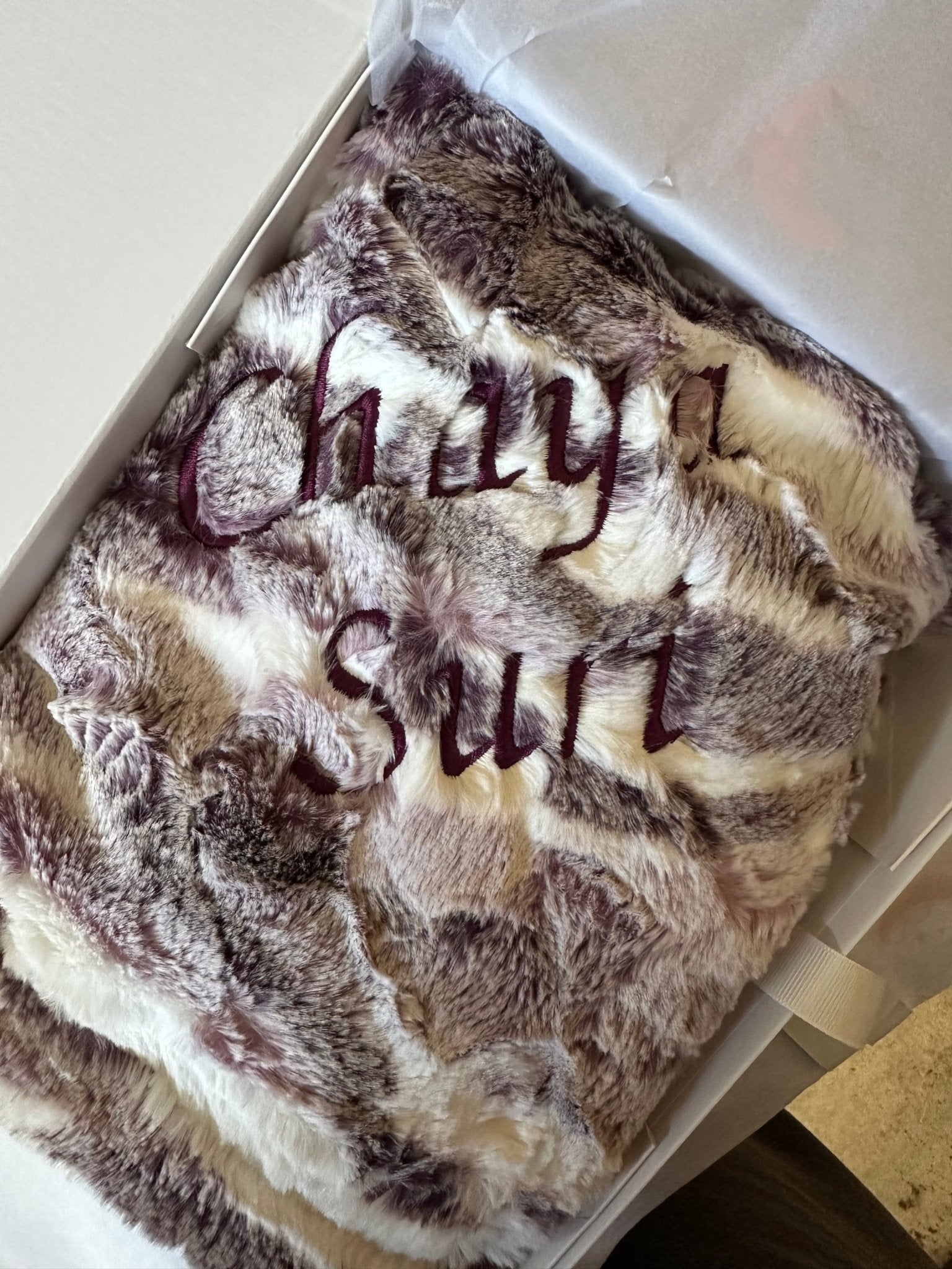Winx + Blinx Himalayas Violet Minky Baby Blanket - Blissful Bundlz