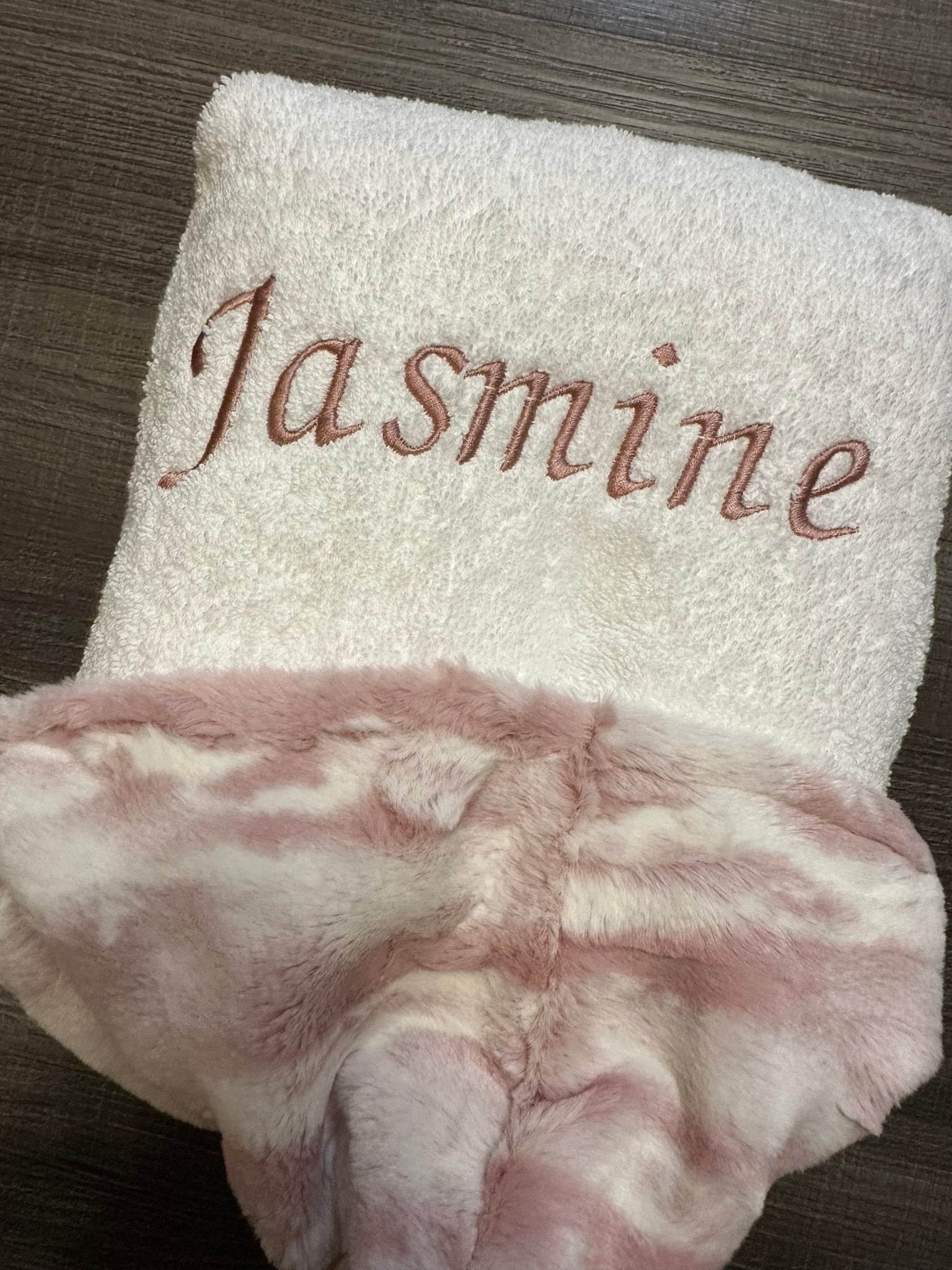 Winx + Blinx Marble Blush Fuzzy Hooded Baby Towel - Towel