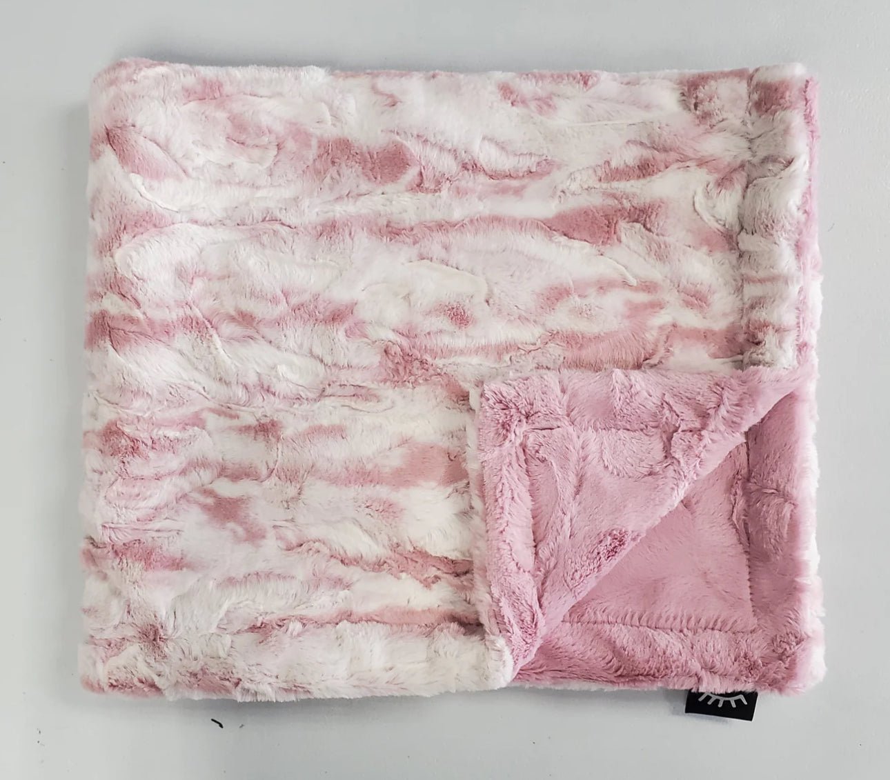 Winx + Blinx Marble Woodrose Minky Baby Blanket - Blissful Bundlz