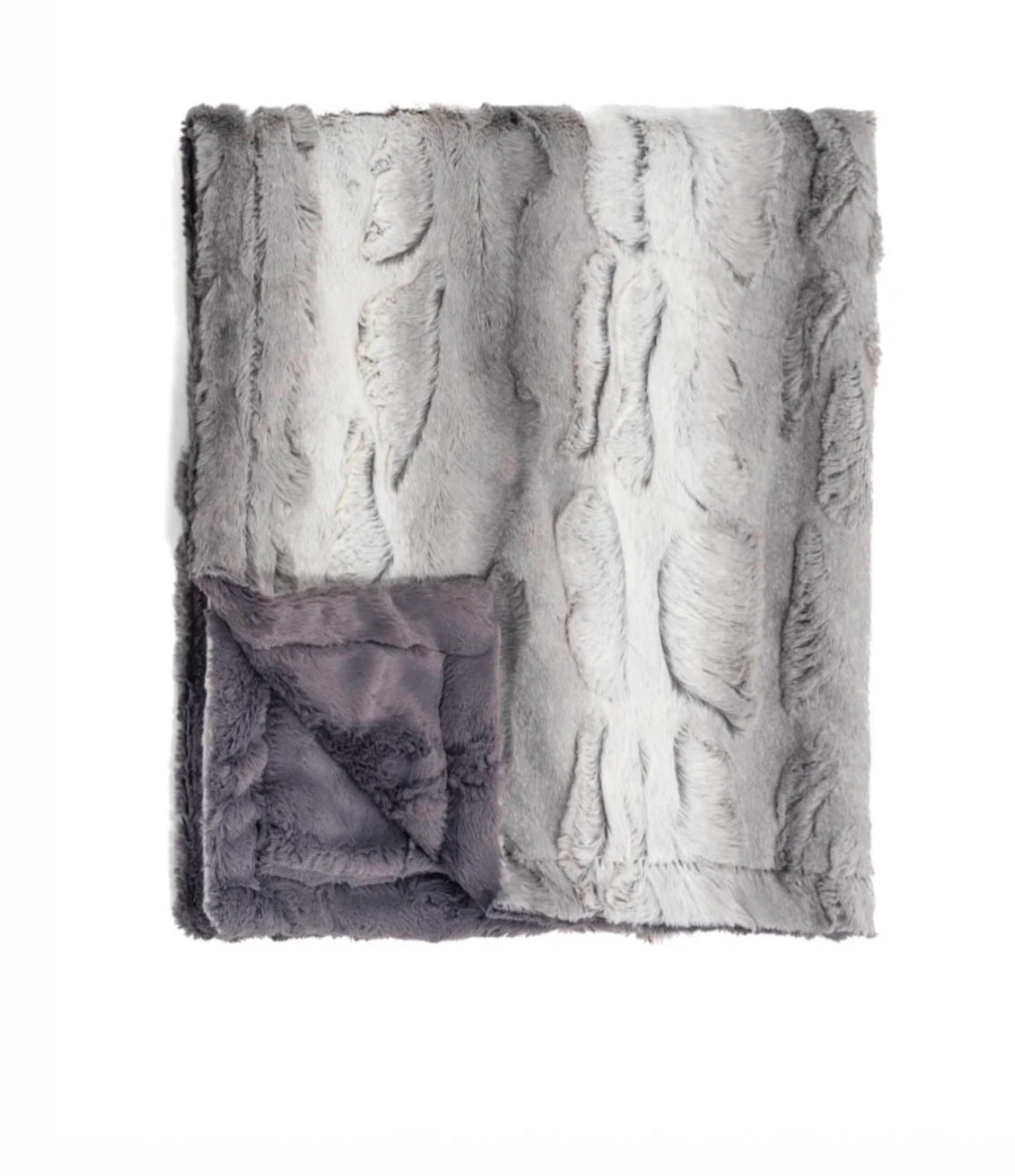 Winx + Blinx Ombré Charcoal Minky Blanket - Blissful Bundlz