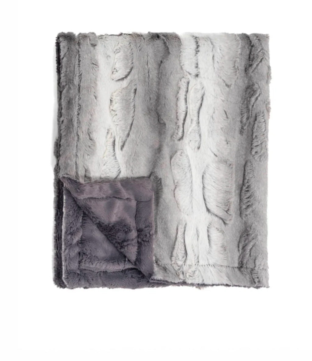 Winx + Blinx Ombré Charcoal Minky Blanket - Blissful Bundlz