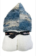 Winx + Blinx Ombré Navy Fuzzy Hooded Baby Towel - Towel