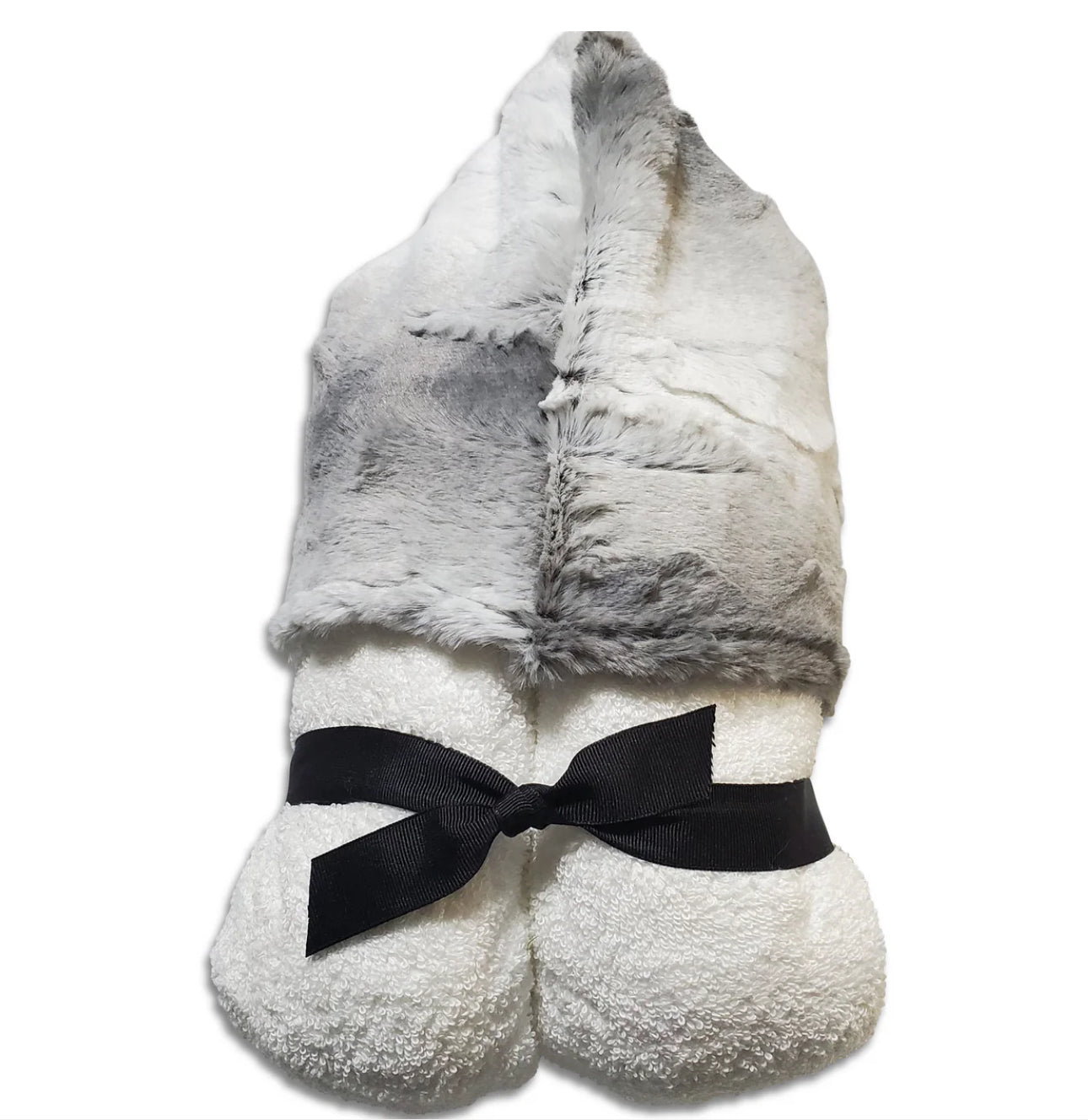 Winx + Blinx Ombre Silver Hooded Towel - Blissful Bundlz