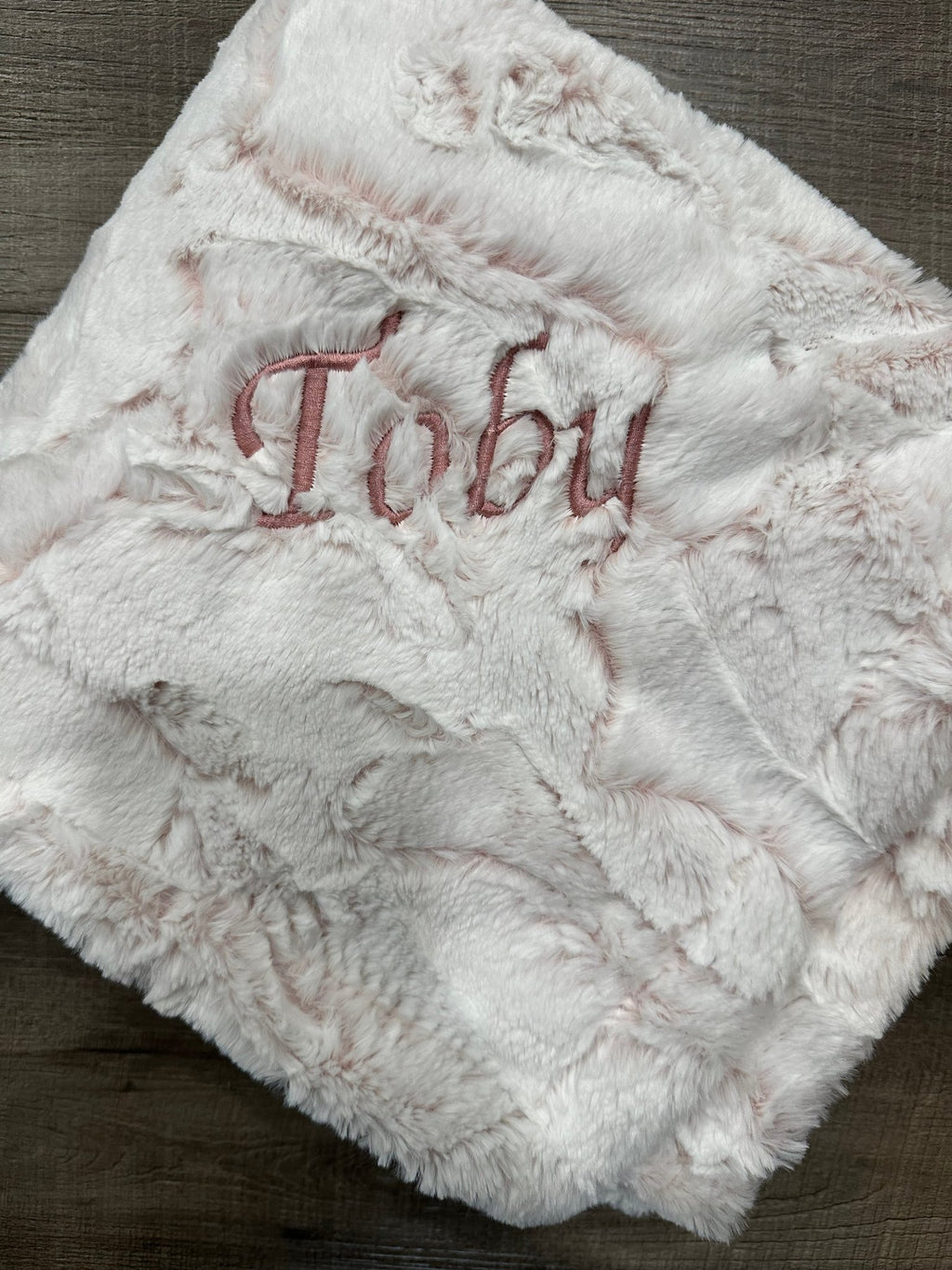 Winx + Blinx Plush Frosted Rosewater Minky Baby Blanket - Minky Blanket