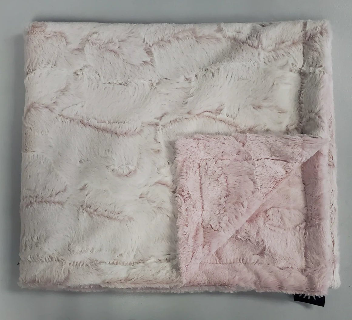 Winx + Blinx Plush Frosted Rosewater Minky Baby Blanket - Blissful Bundlz