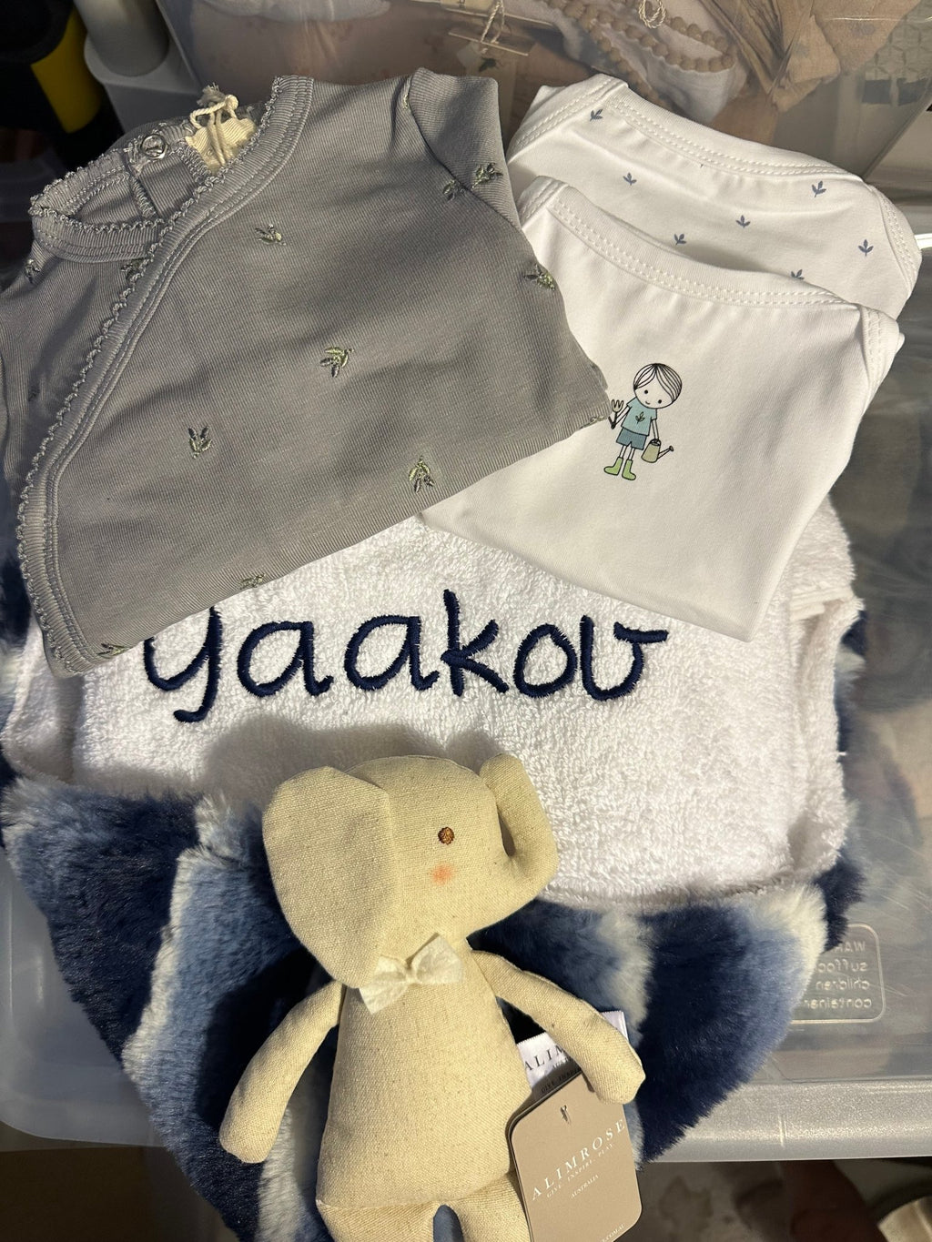 Winx + Blinx Plush Waves Navy Fuzzy Hooded Towel - Towel