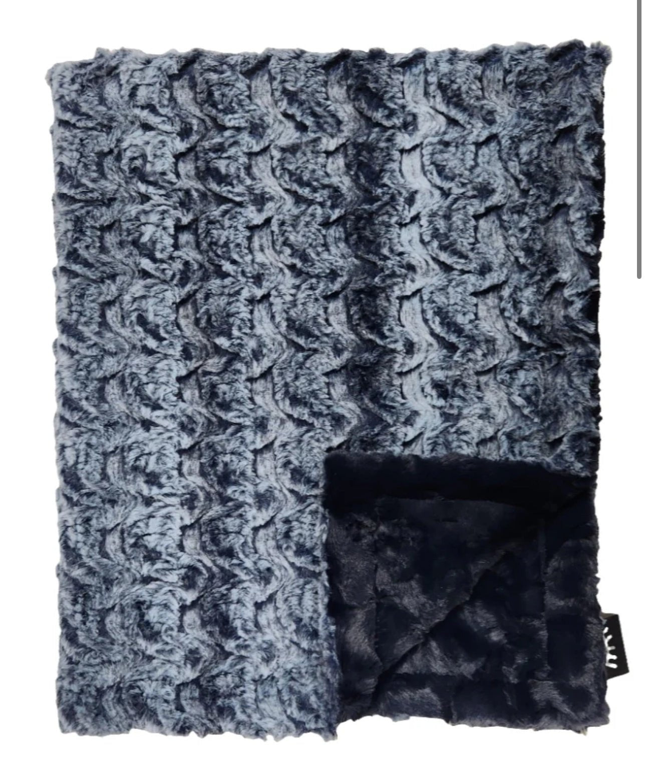 Winx + Blinx Prince Navy Ink Minky Baby Blanket - Blissful Bundlz