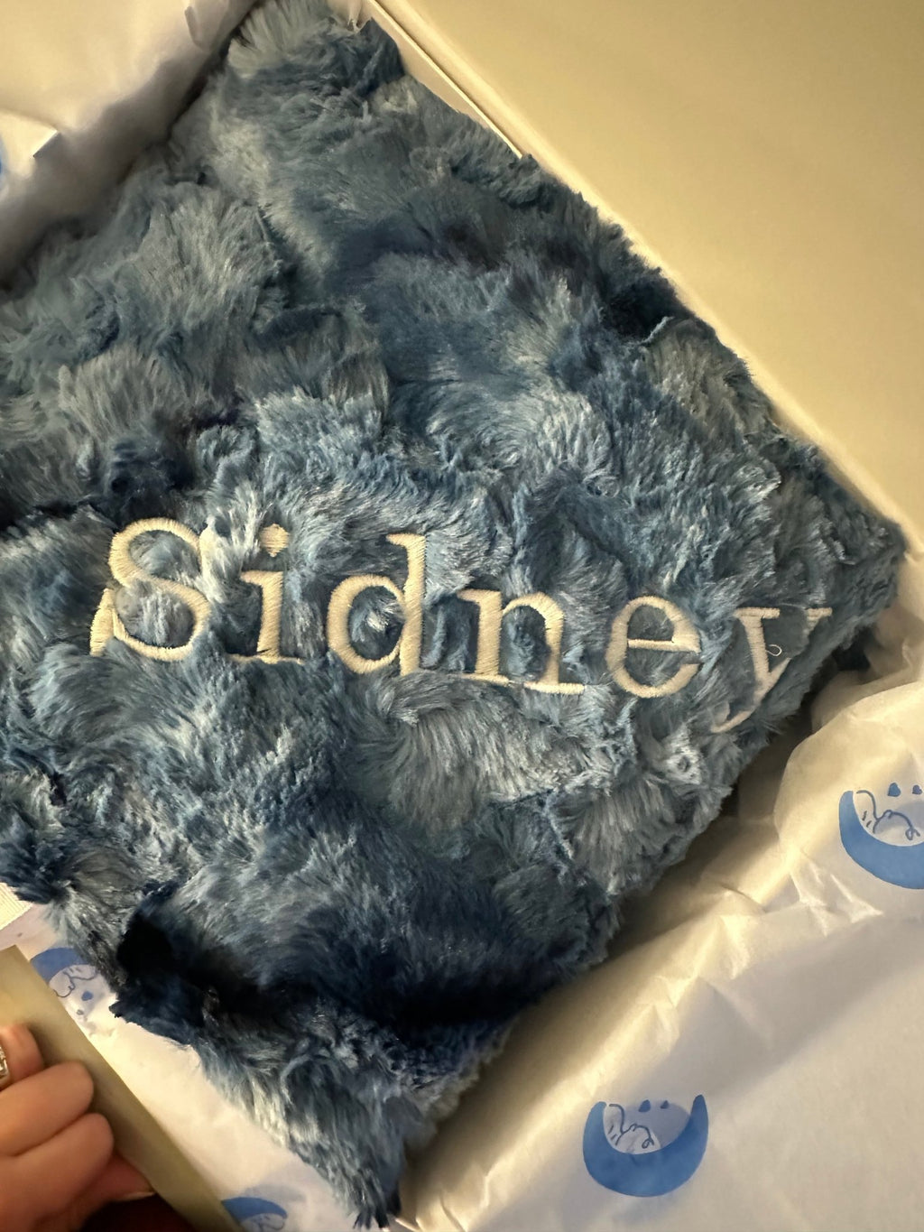 Winx + Blinx Smokey Navy Minky Blanket - Minky Blanket