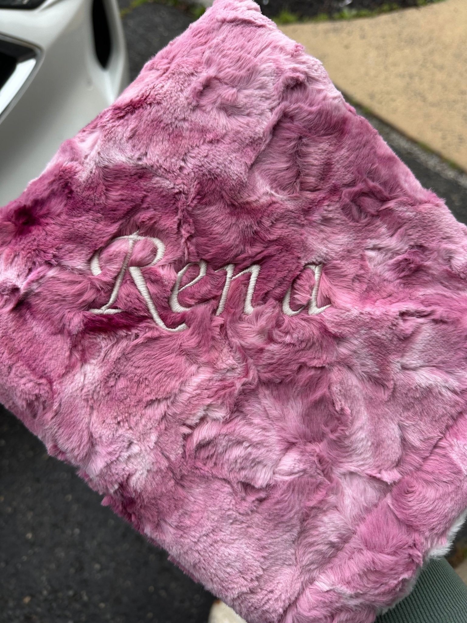 Winx + Blinx Smokey Raspberry Minky Baby Blanket - Blissful Bundlz