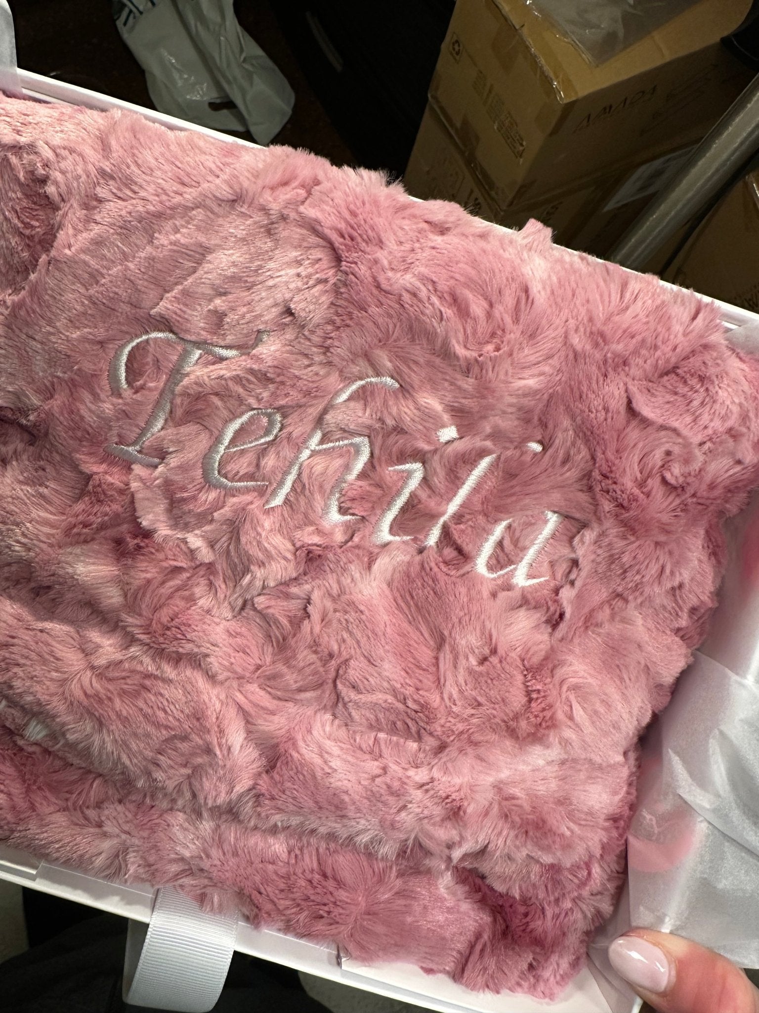 Winx + Blinx Smokey Raspberry Minky Baby Blanket - Blissful Bundlz