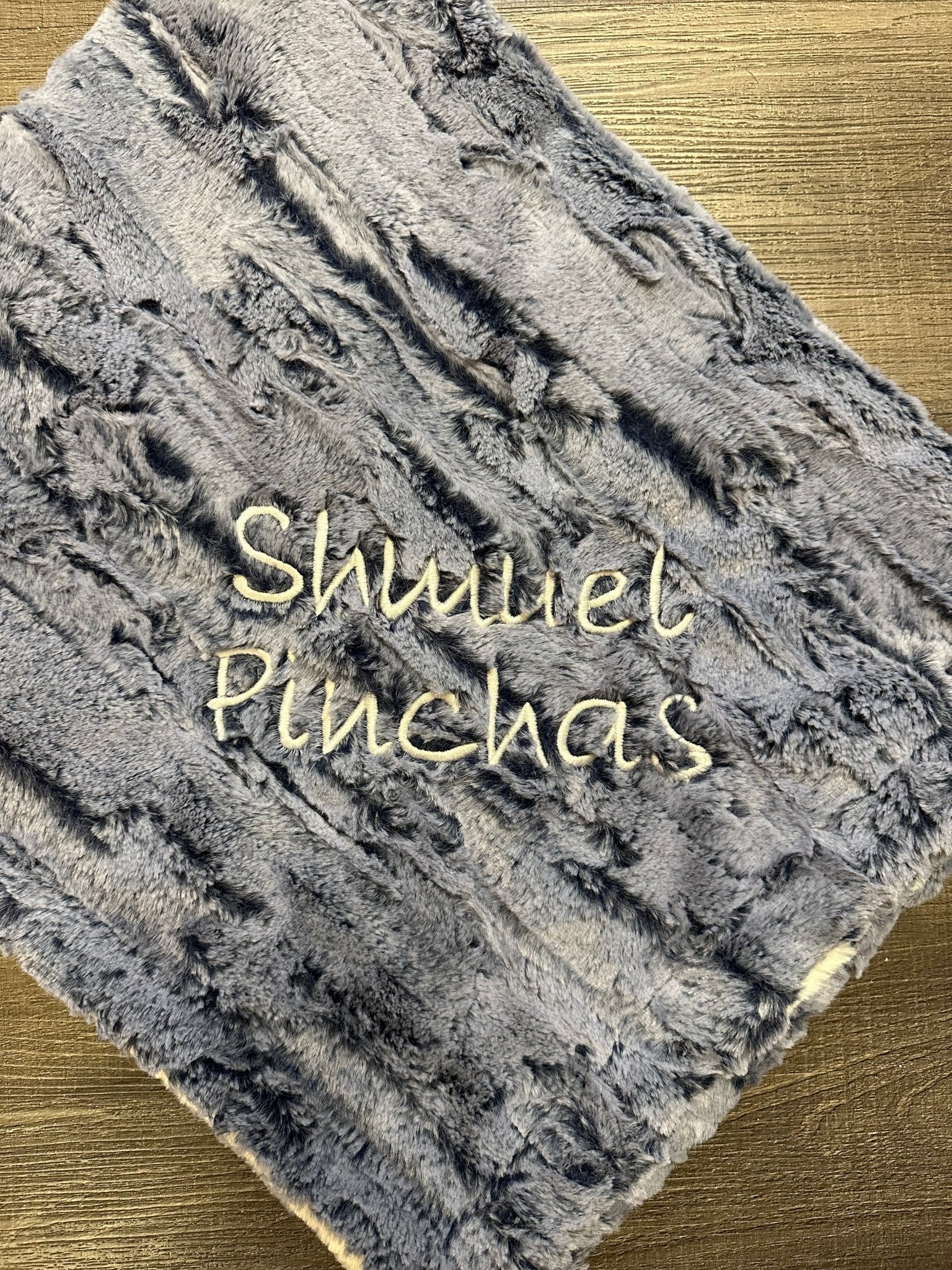 Winx + Blinx Snowflake Denim Minky Baby Blanket - Minky Blanket