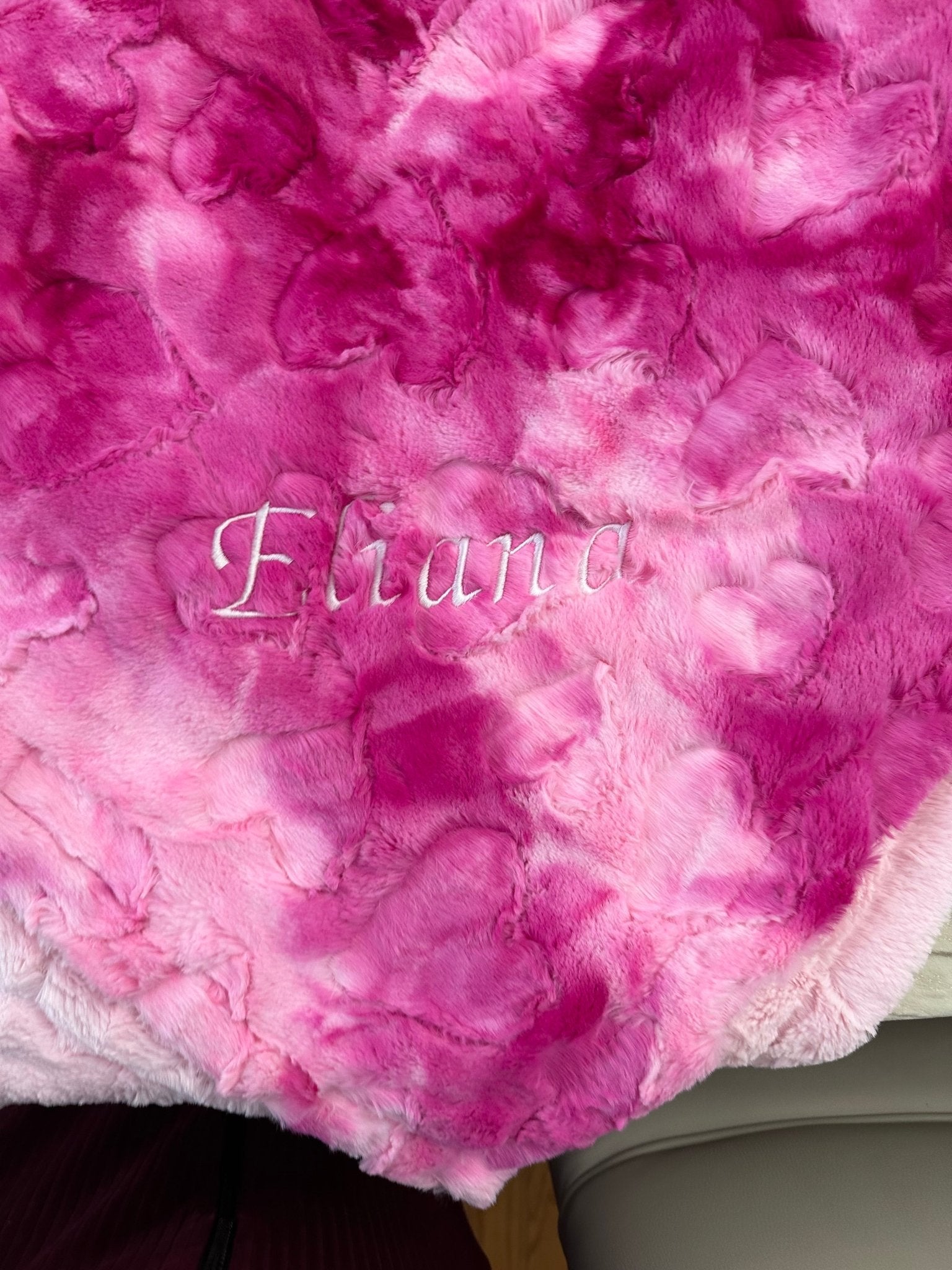 Winx + Blinx Sorbet Candy Minky Blanket - Blissful Bundlz with Custom Embroidery 
