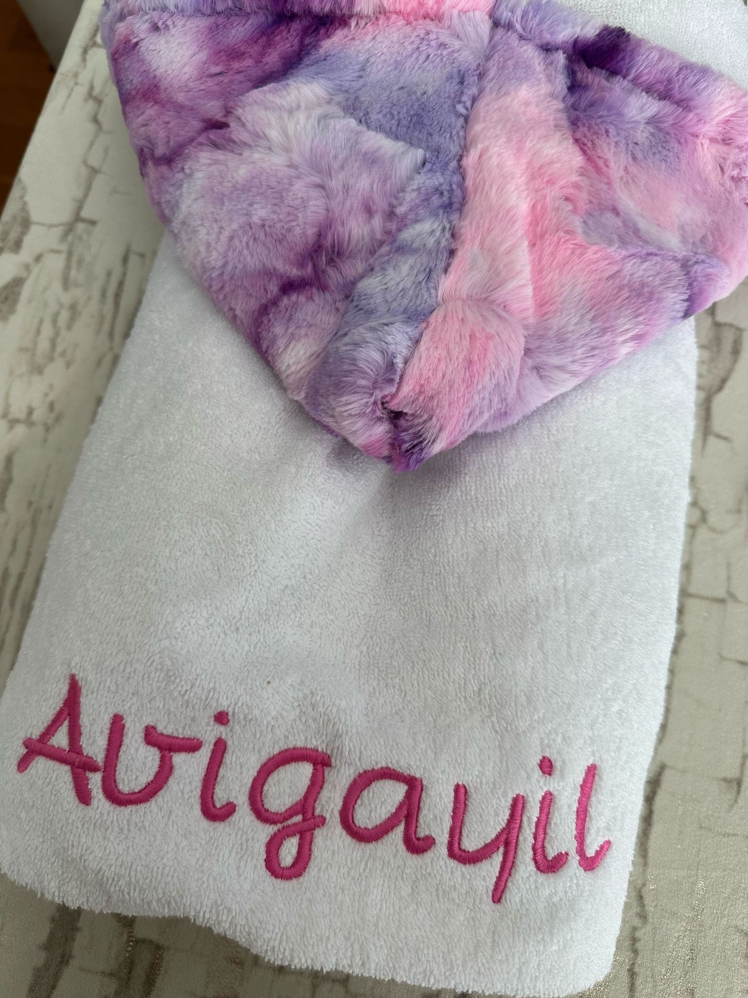 Winx + Blinx Sorbet Cotton Candy Hooded Towel - Blissful Bundlz