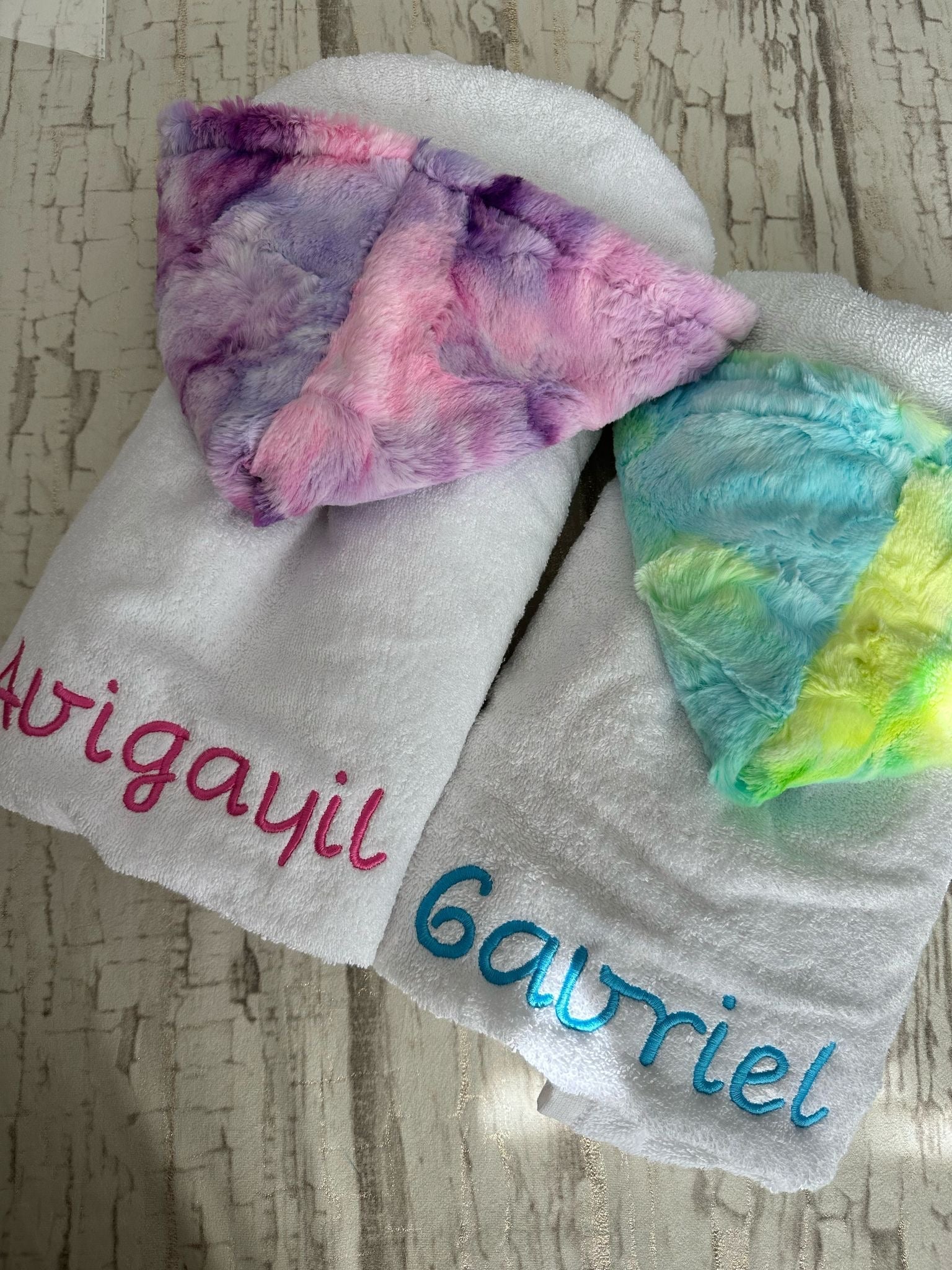 Winx + Blinx Sorbet Cotton Candy Hooded Towel - Blissful Bundlz