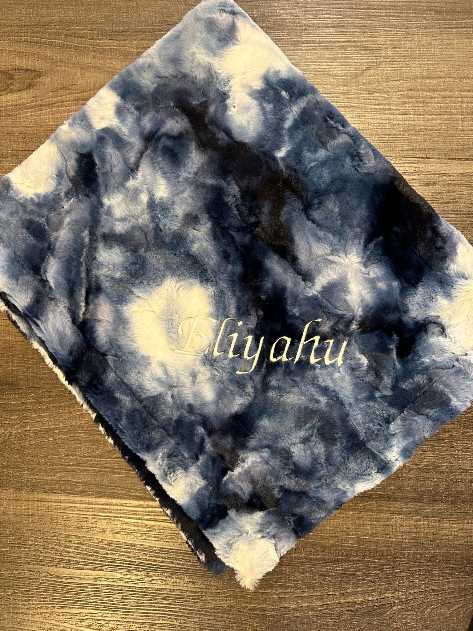 Winx + Blinx Sorbet Navy Minky Baby Blanket - Minky Blanket