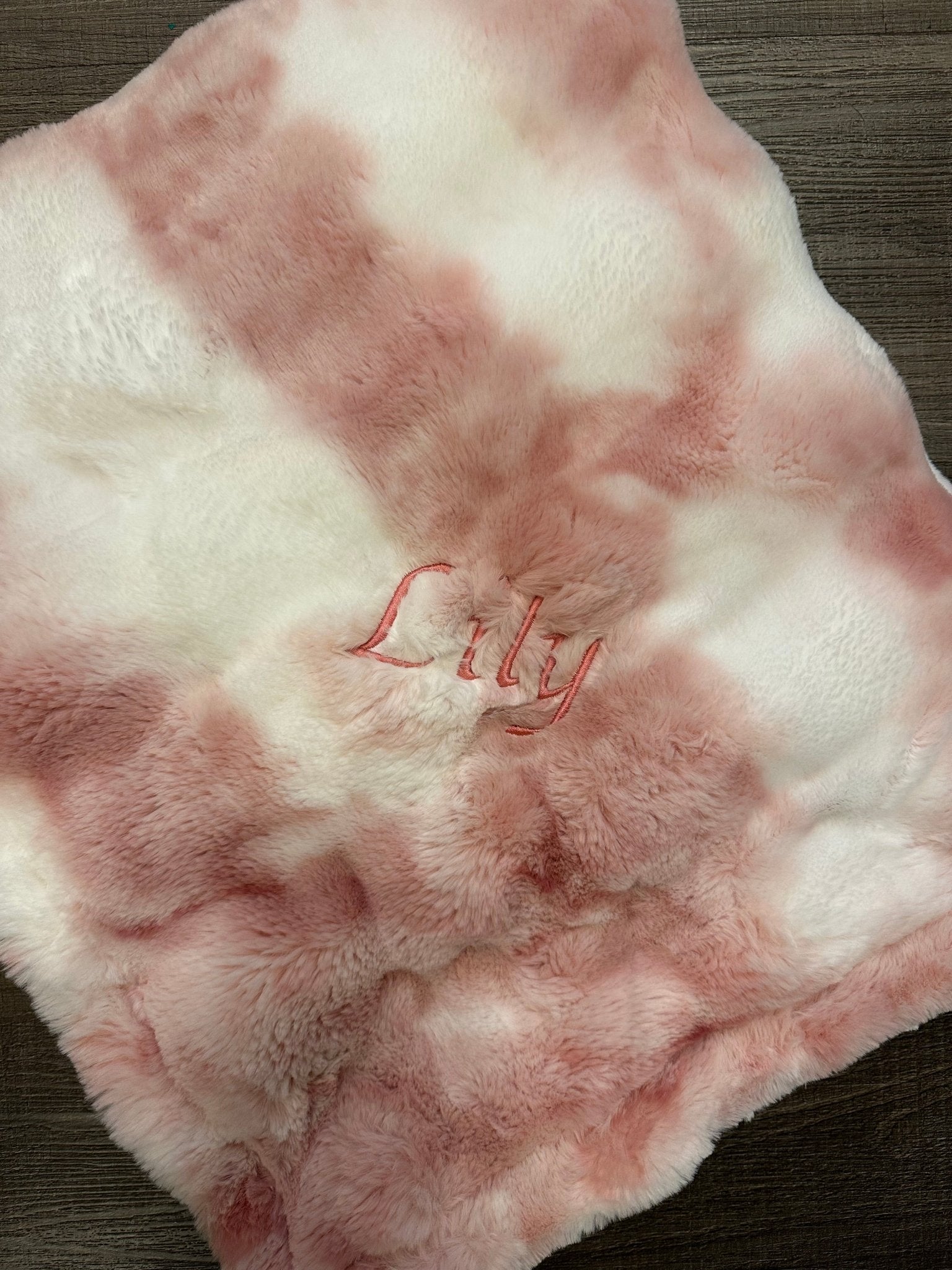 Winx + Blinx Sorbet Powder Mauve Minky Blanket - Minky Blanket