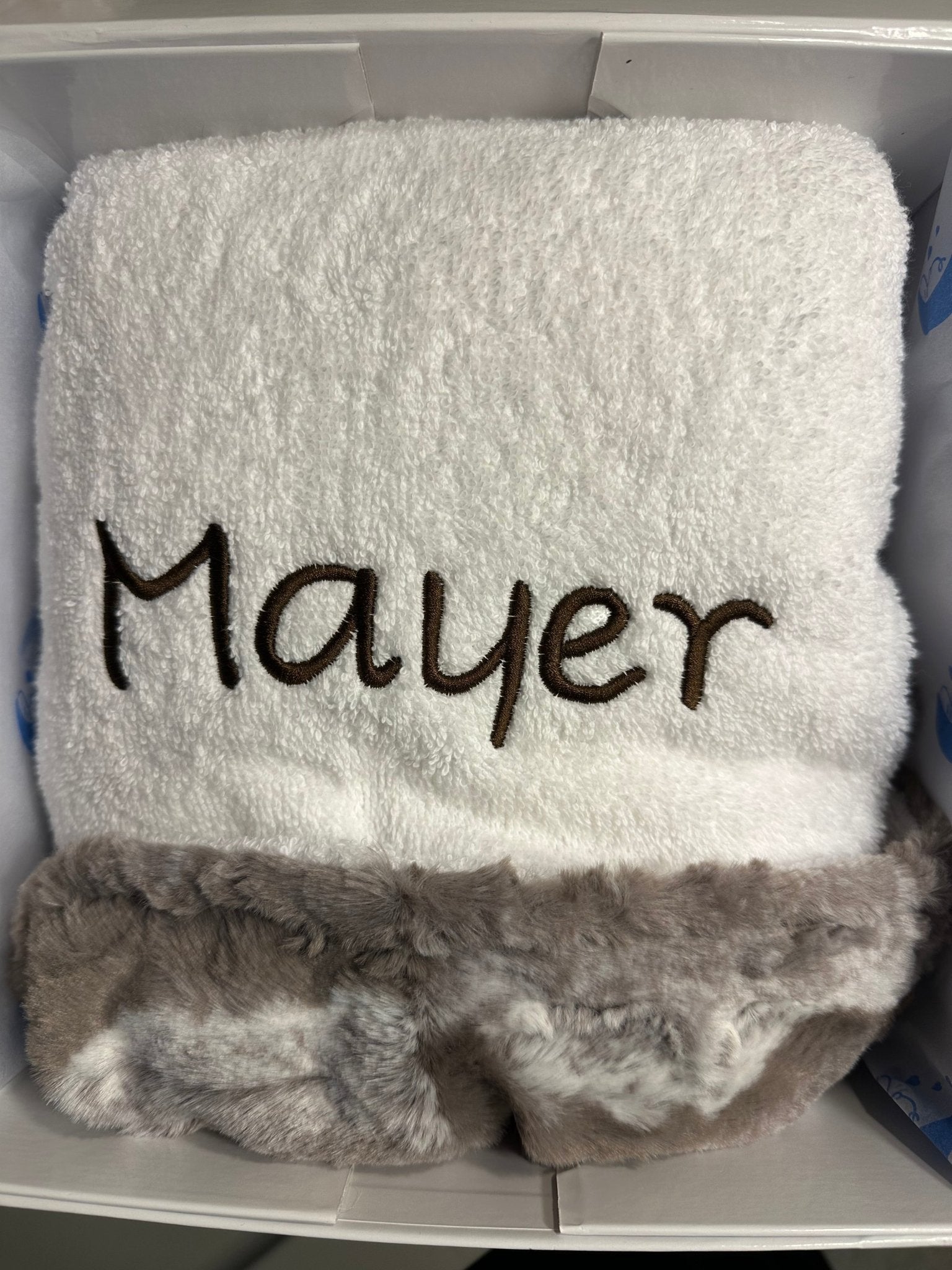 Winx + Blinx Summit Latte Fuzzy Hooded Baby Towel - Towel