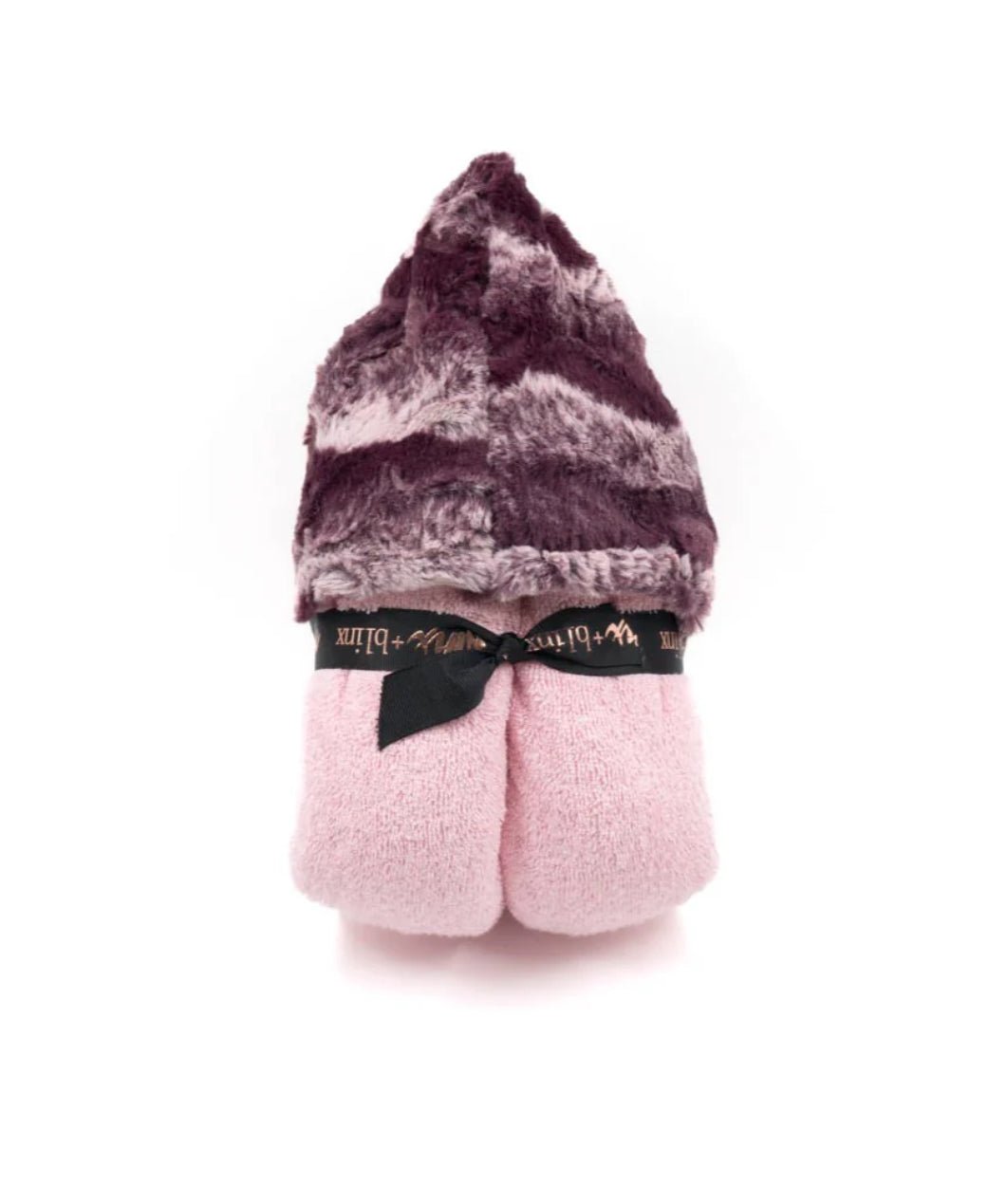 Winx + Blinx Summit Merlot/Pink Hooded Towel - Blissful Bundlz